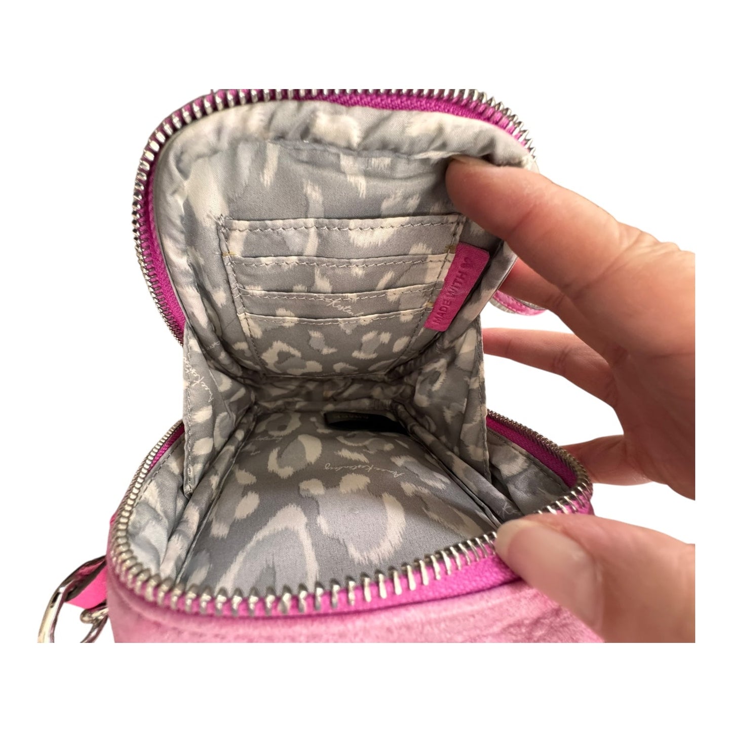 Handbag Leather By Aimee Kestenberg In Pink, Size:Small