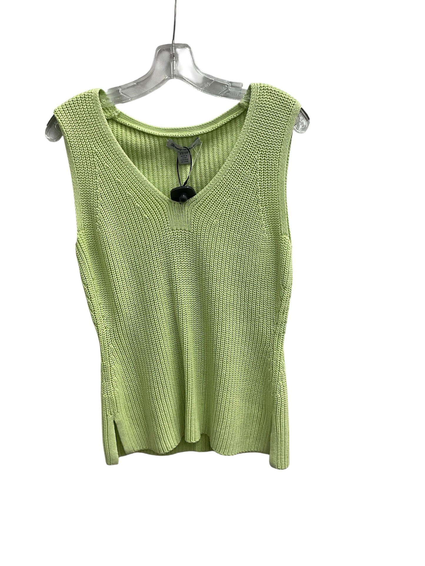 Top Sleeveless By Tommy Bahama In Green, Size:Xs