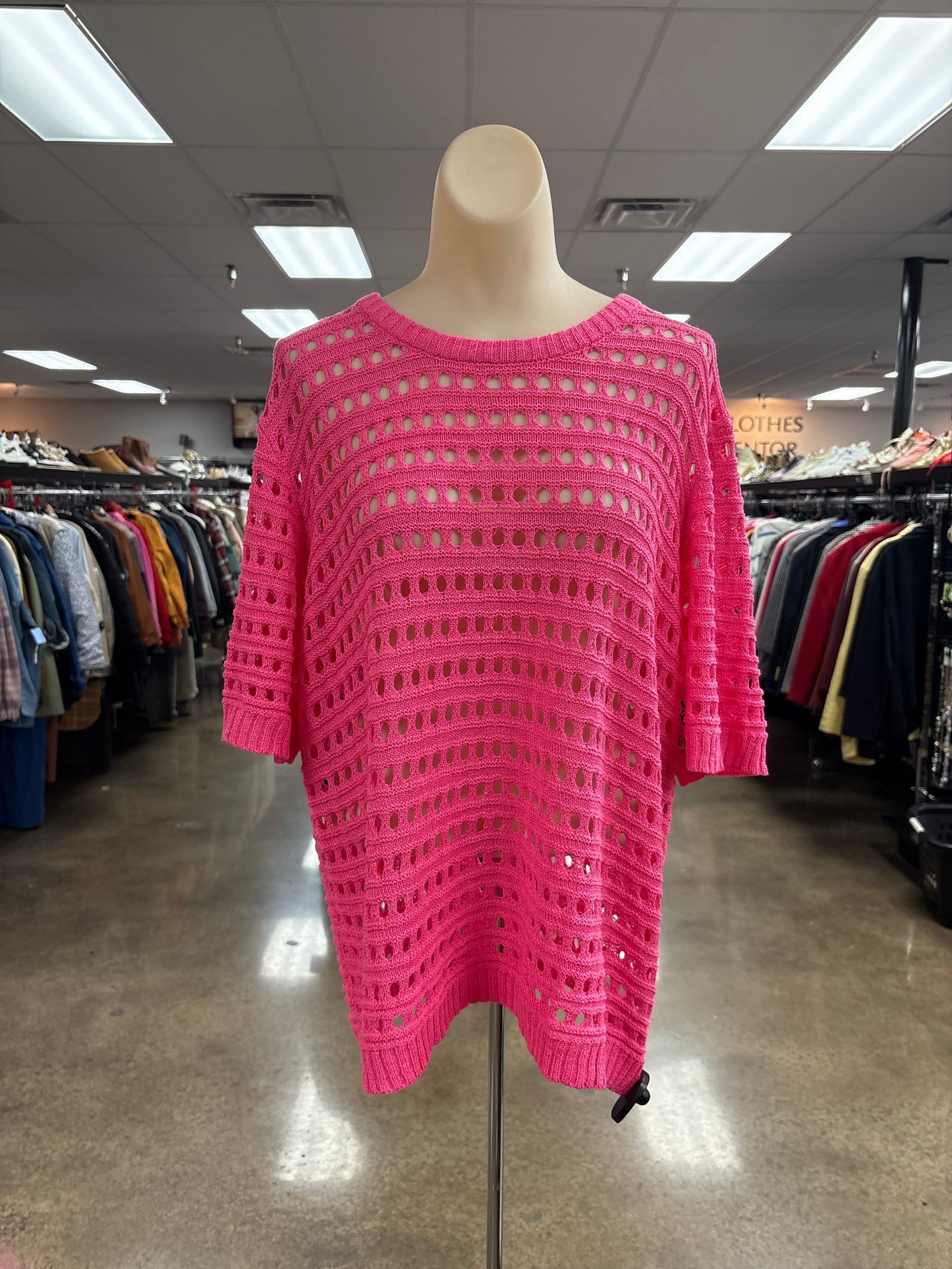 Top Ss By Bibi In Pink, Size:Xl