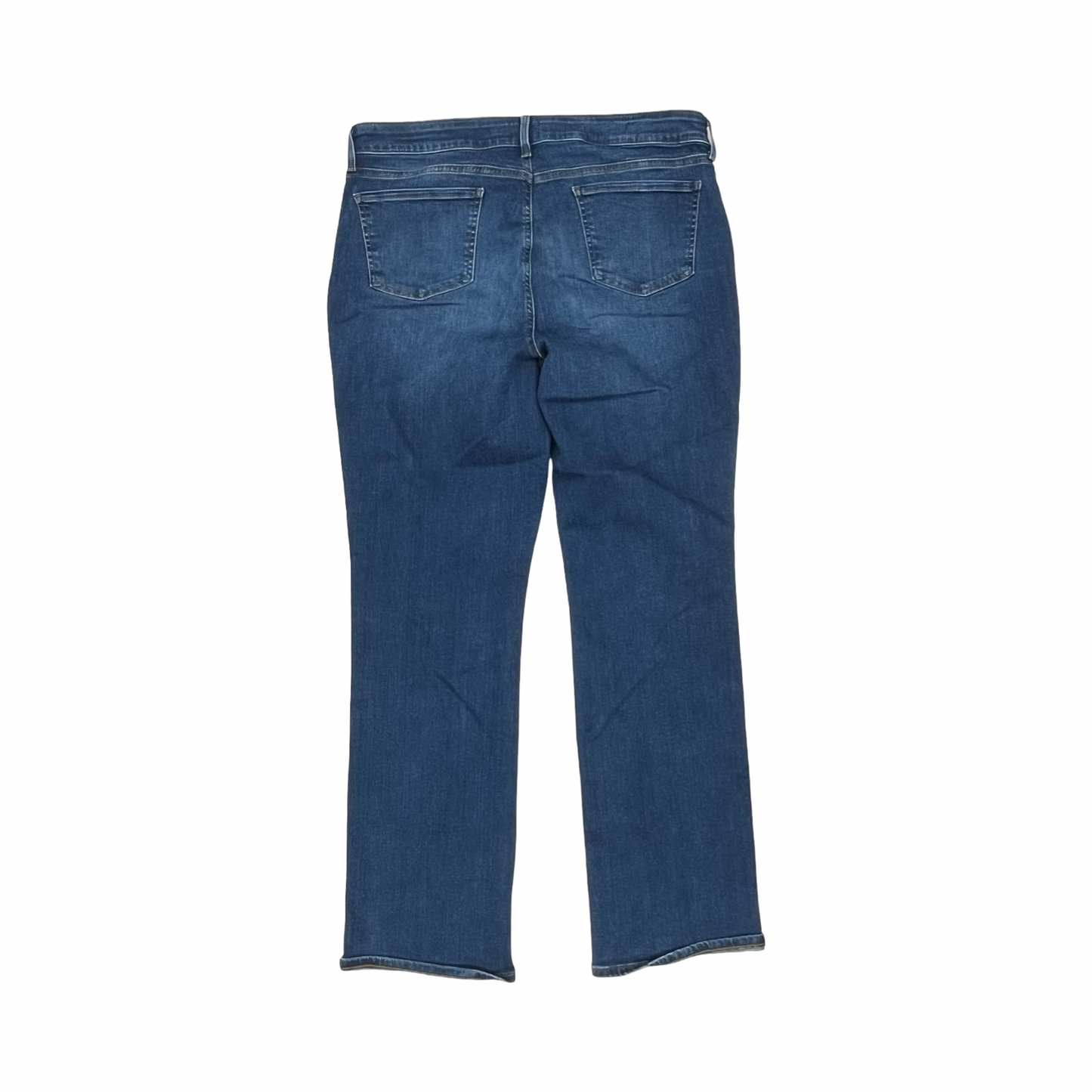 Jeans Straight By Not Your Daughters Jeans In Blue Denim, Size:16