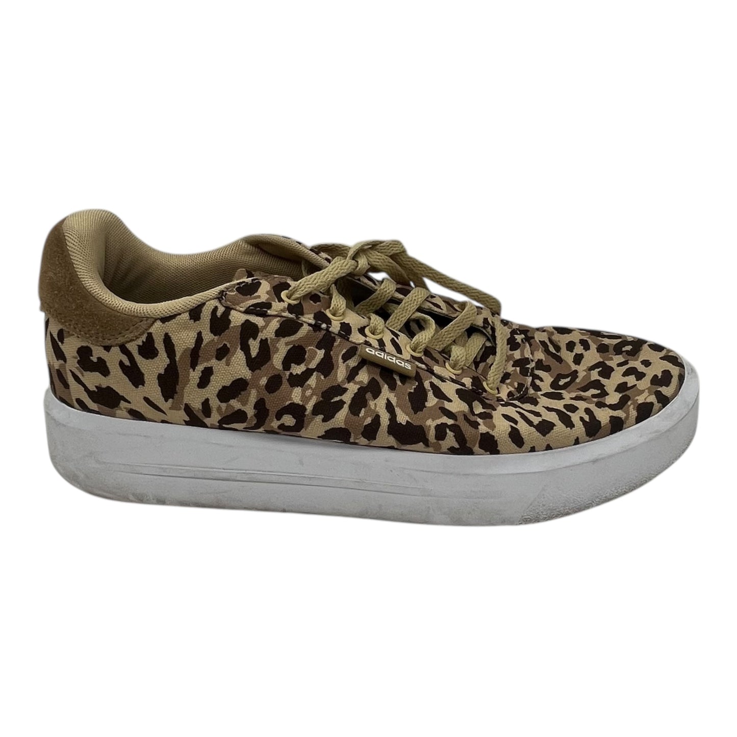 Shoes Sneakers By Adidas In Animal Print, Size:10