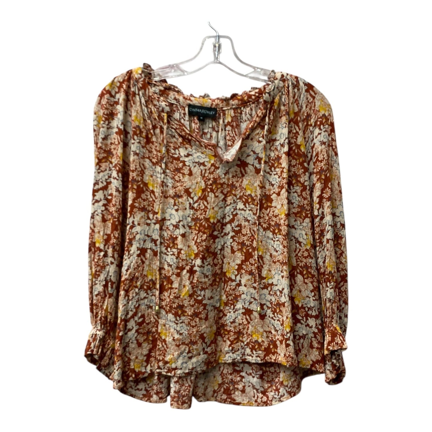 Top Ls By Cynthia Rowley In Orange, Size:M