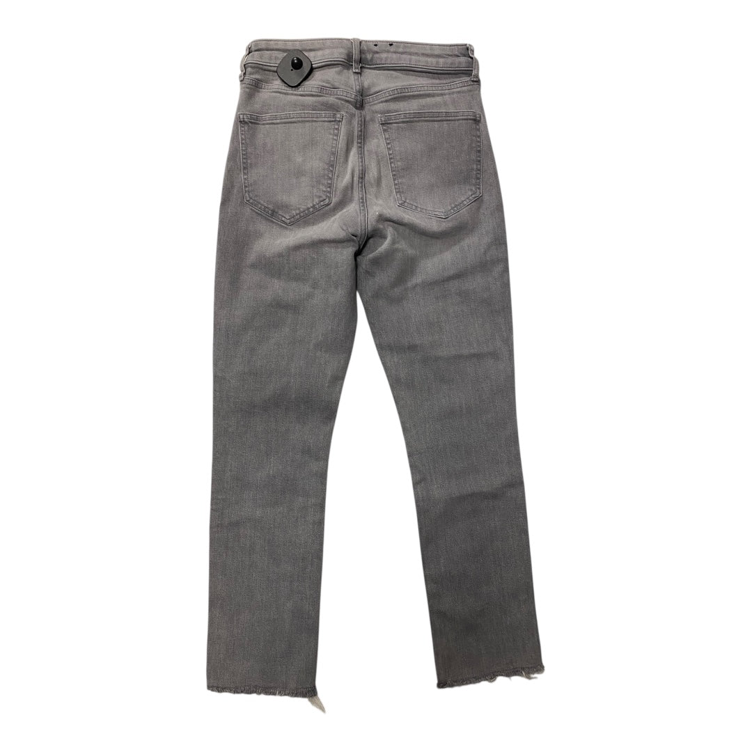 Jeans Straight By Gap In Grey, Size:4