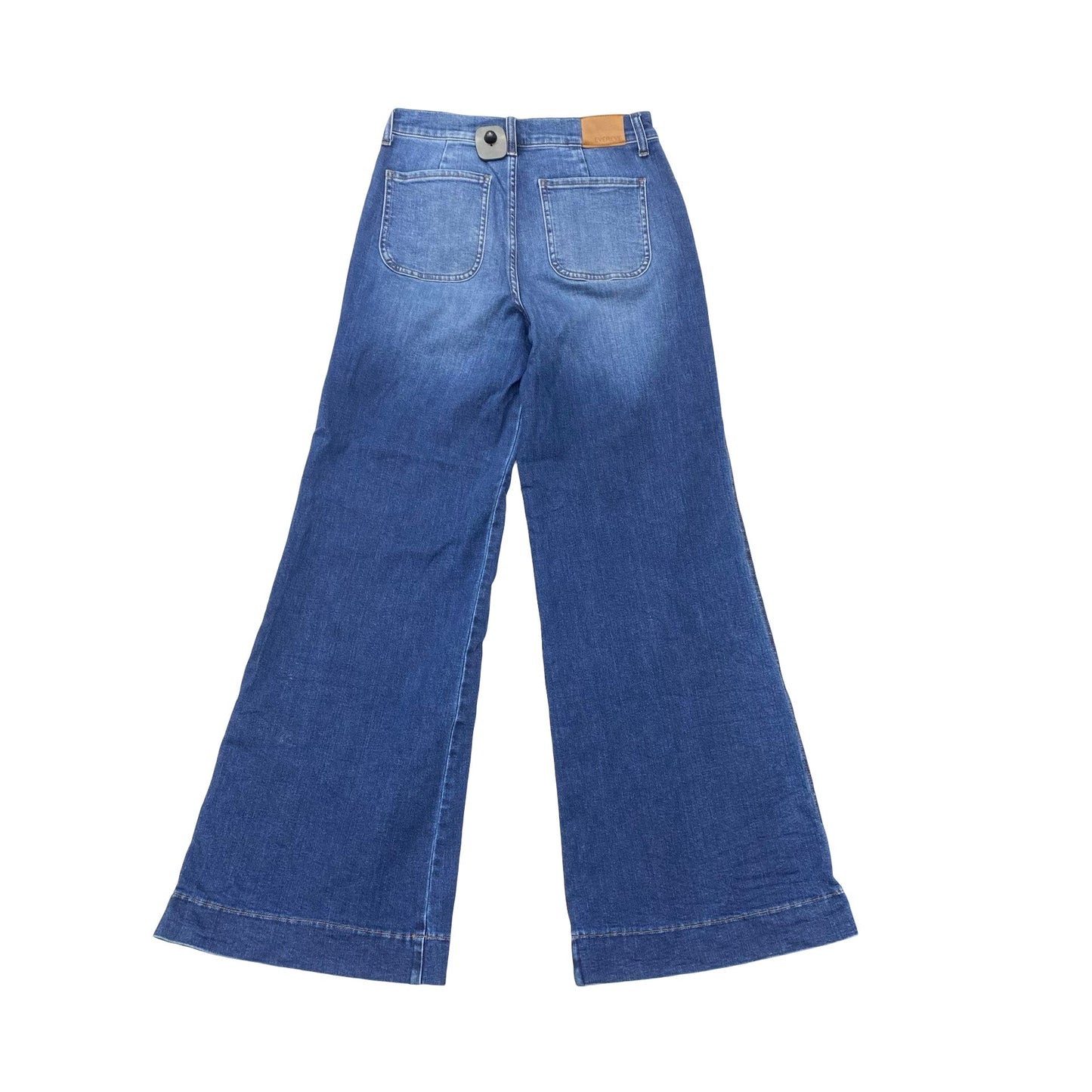 Jeans Wide Leg By Evereve In Blue, Size:4