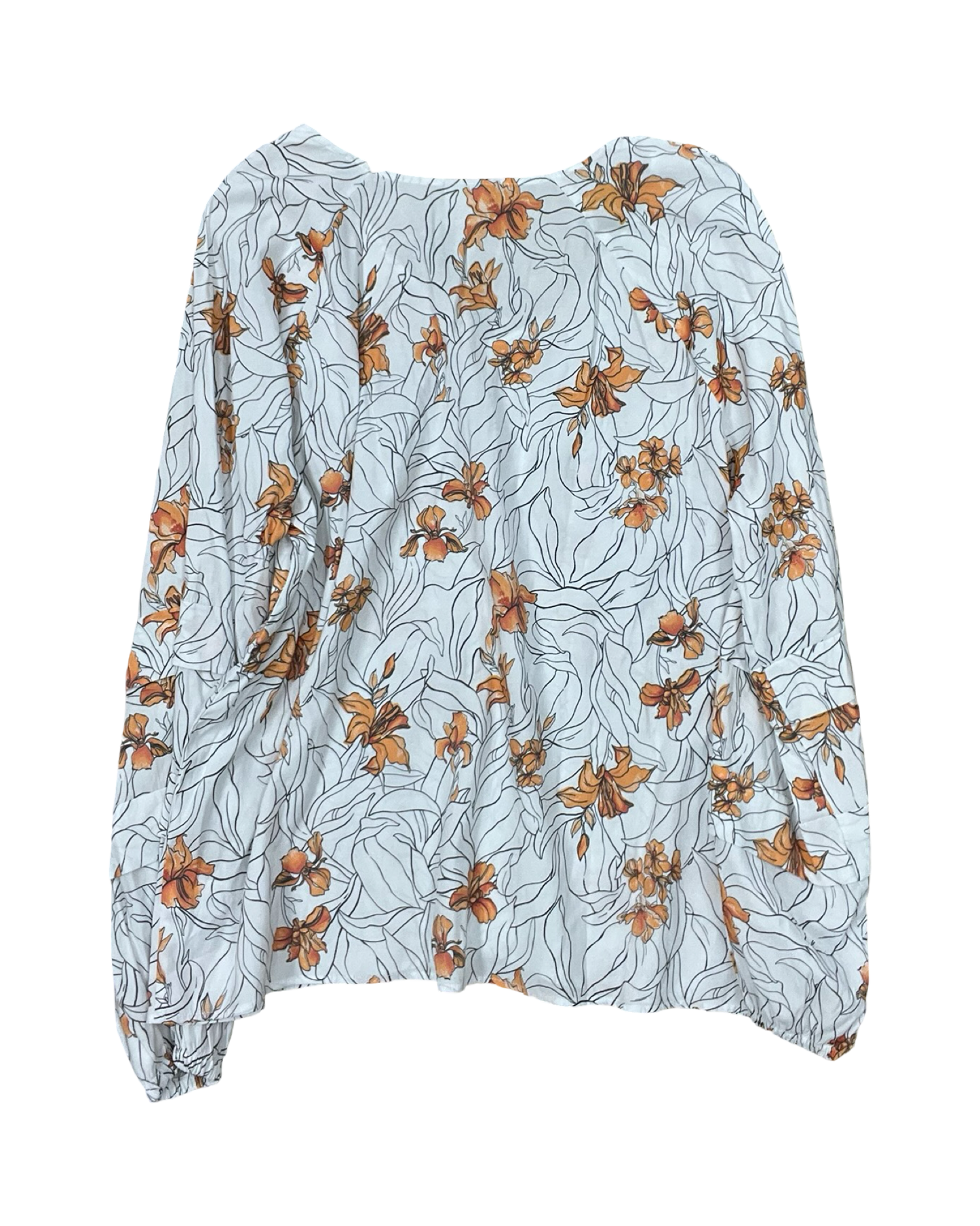 Top Ls By Worthington In White, Size:1X