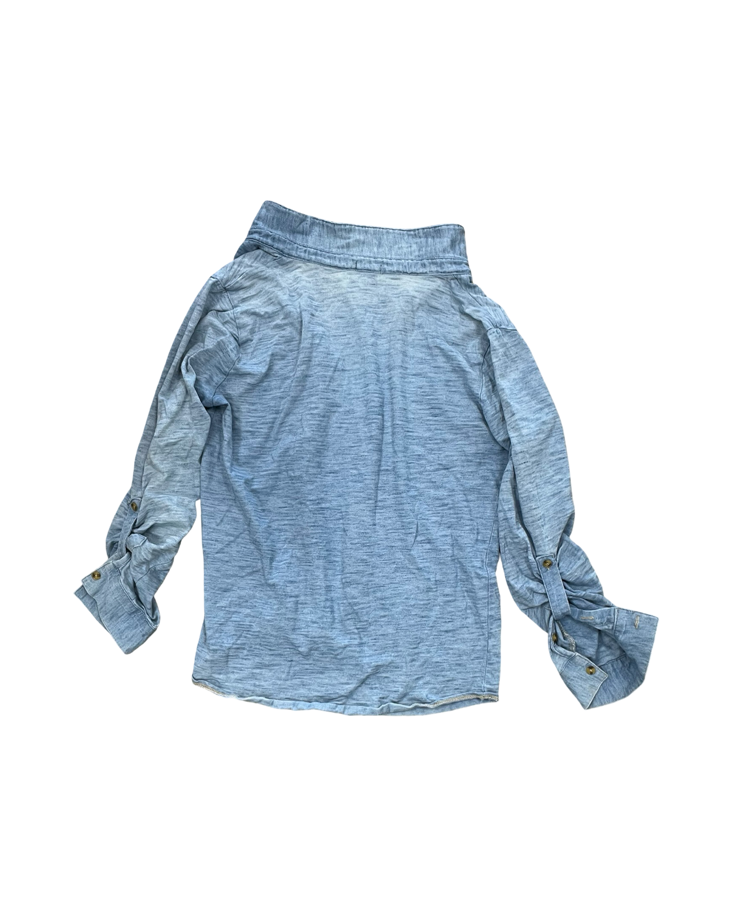 Blouse Ls By Dylan In Blue, Size:S