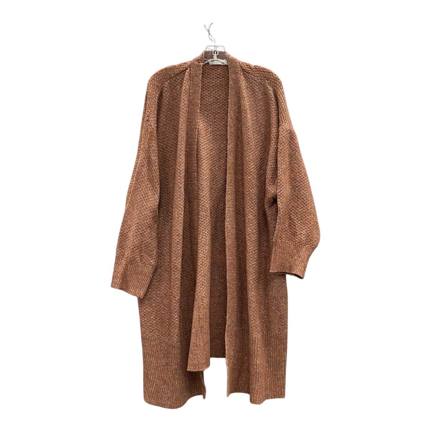 Sweater Cardigan By 89Th And Madison In Brown, Size:4X