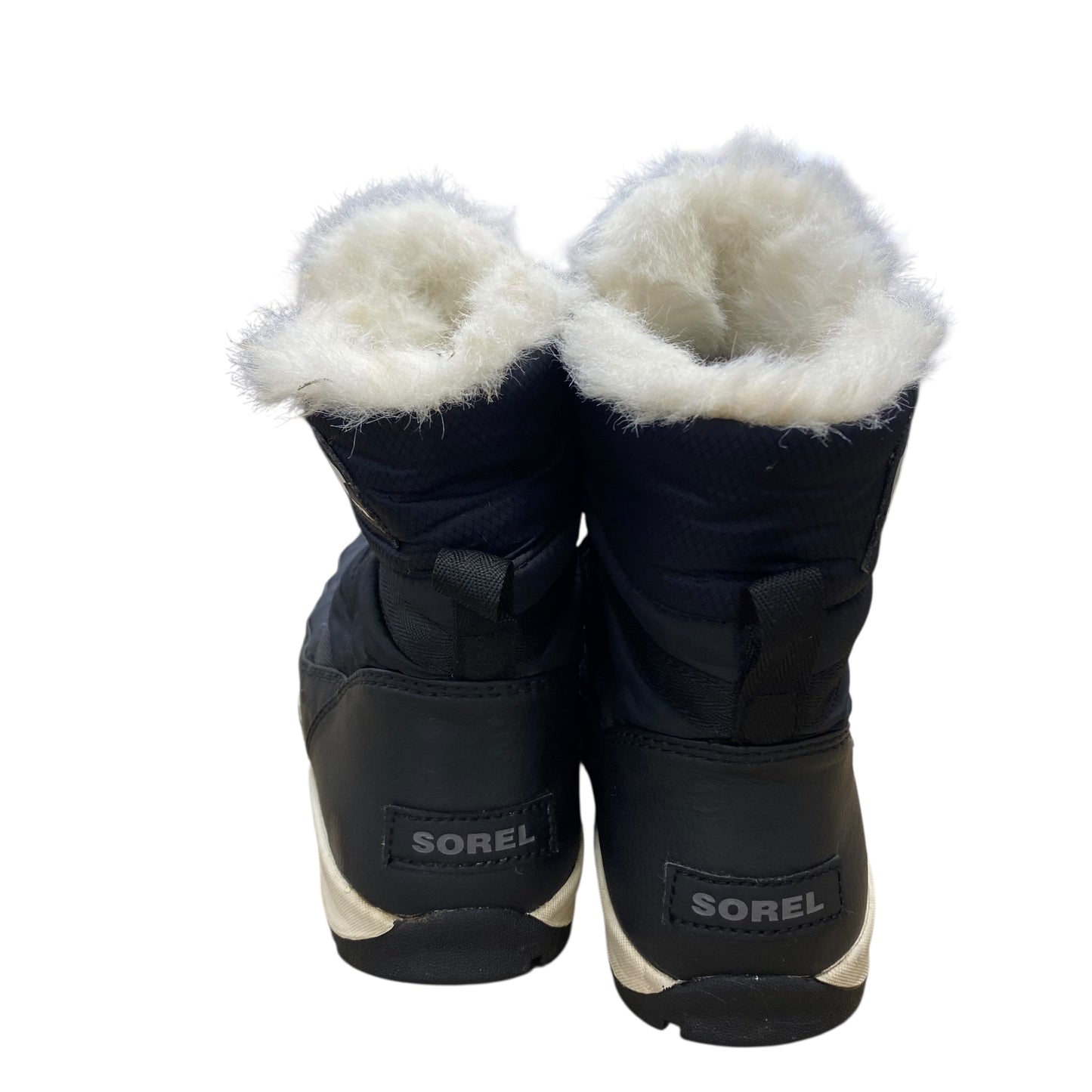 Boots Designer By Sorel In Black & White, Size:8.5