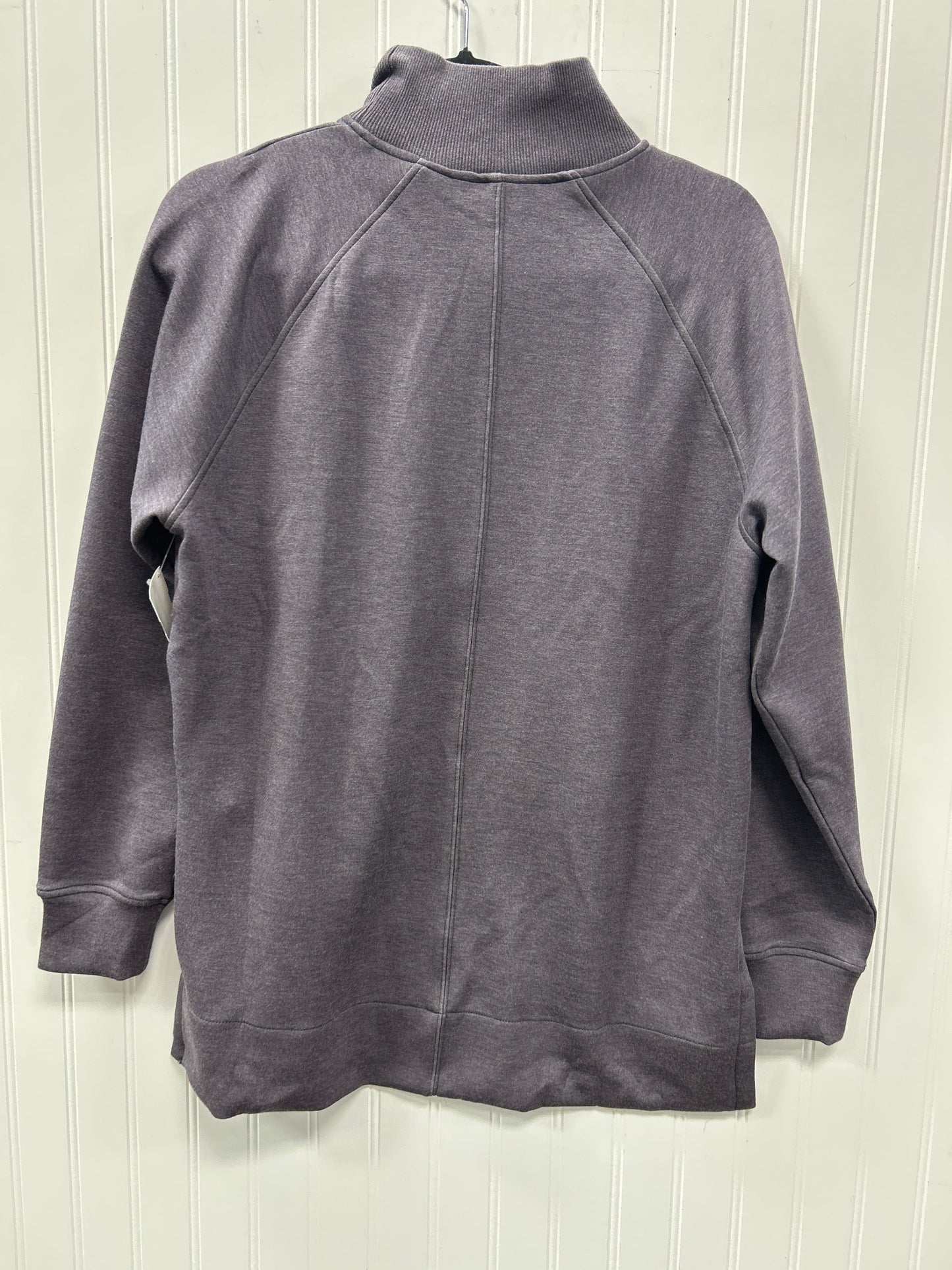 Athletic Top Ls Collar By Spanx In Purple, Size:S