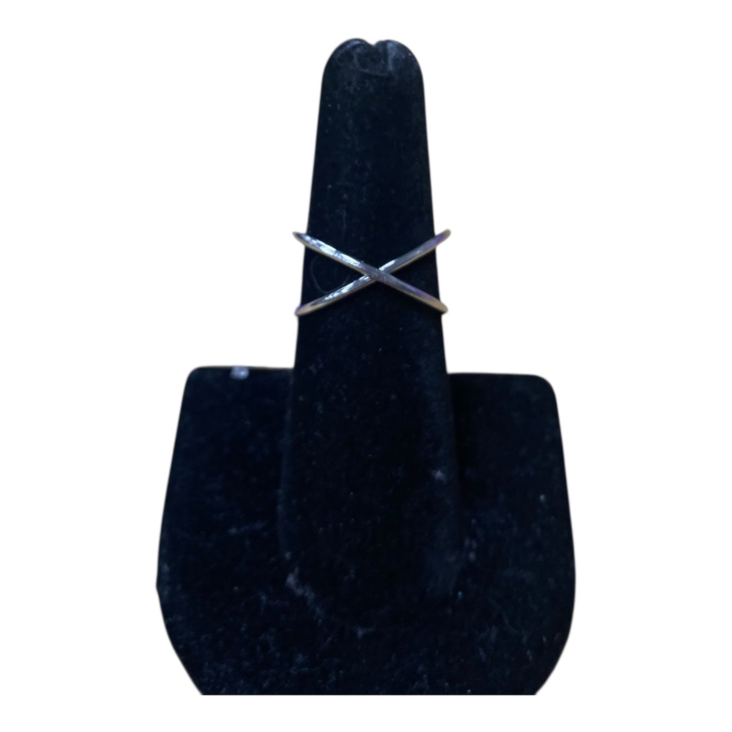 Ring Other In Silver size: 6.5