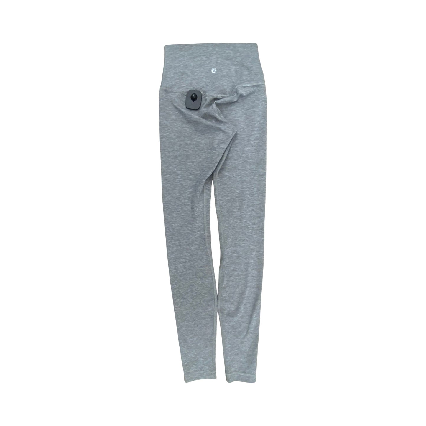 Athletic Leggings By Lululemon In Grey, Size:2