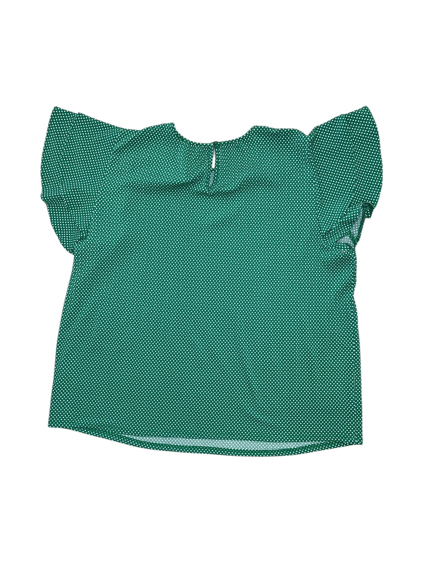 Blouse Ss By Adrianna Papell In Green, Size:Xl