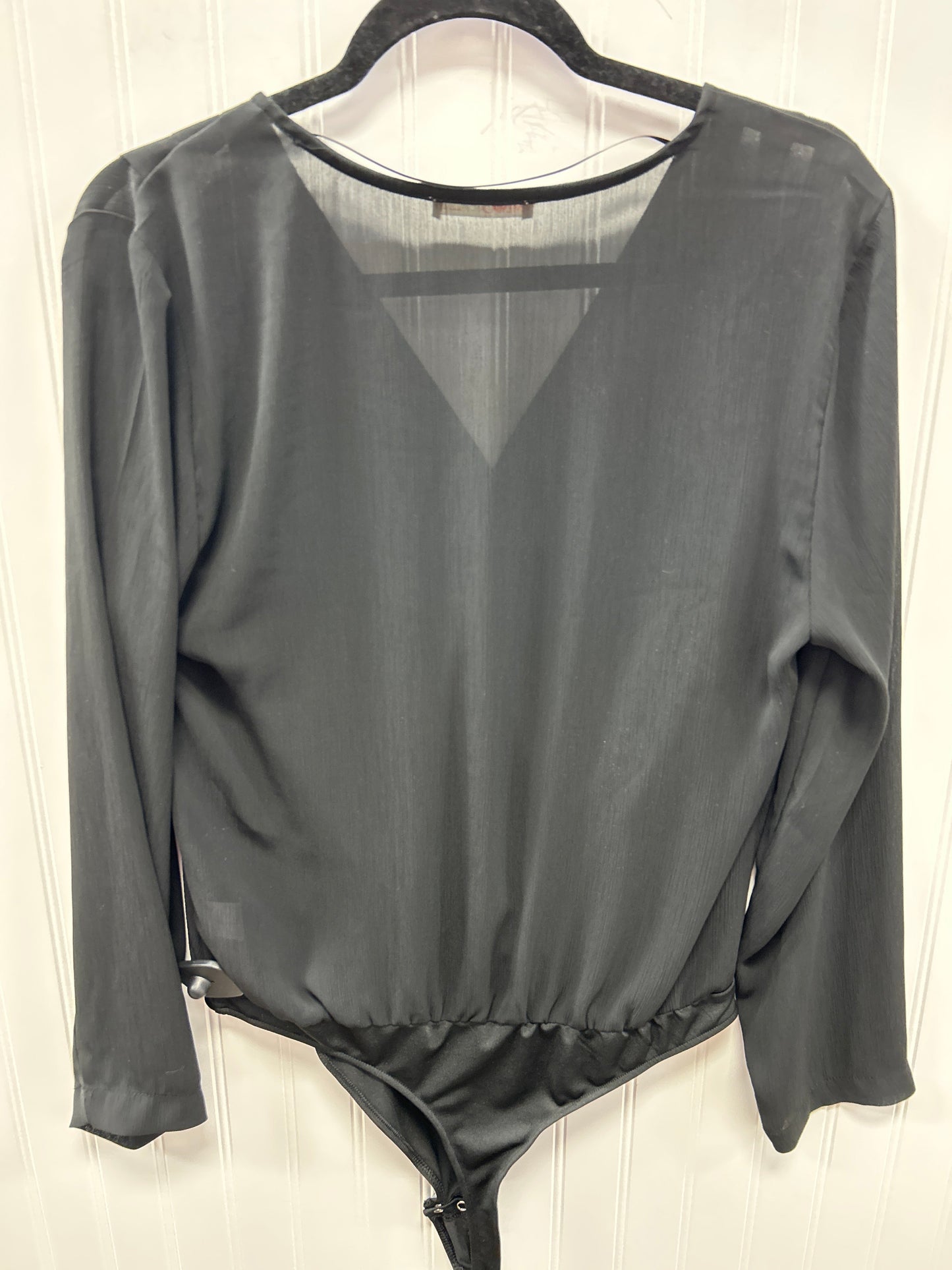Bodysuit By Intempo In Black, Size:L