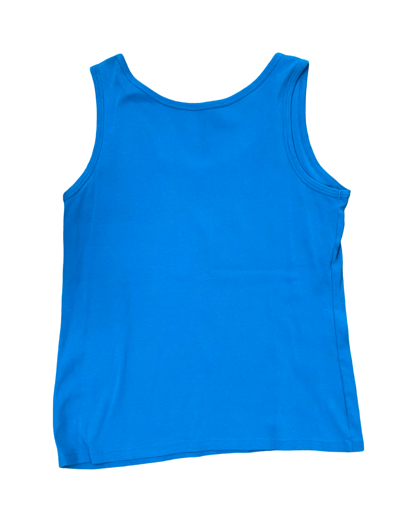Top Sleeveless Basic By St Johns Bay In Blue, Size:Xl