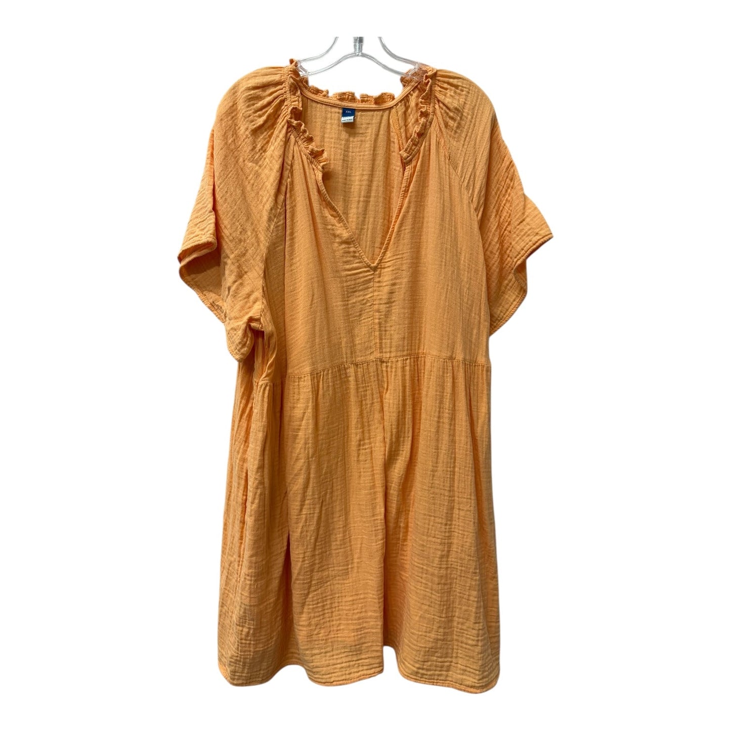 Dress Casual Short By Old Navy In Orange, Size:1X