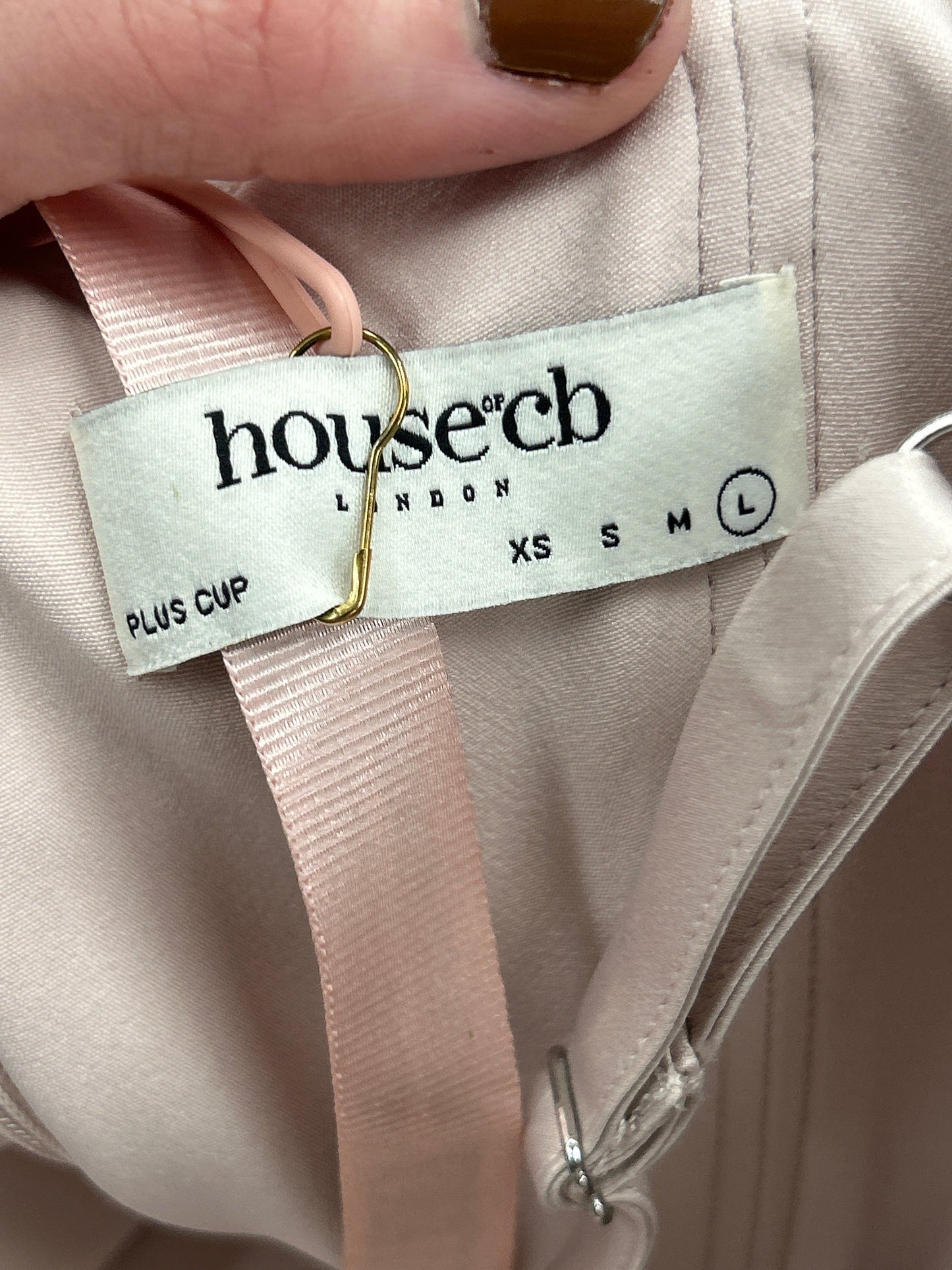 Dress Party Short By Clothes Mentor In Pink, Size: L