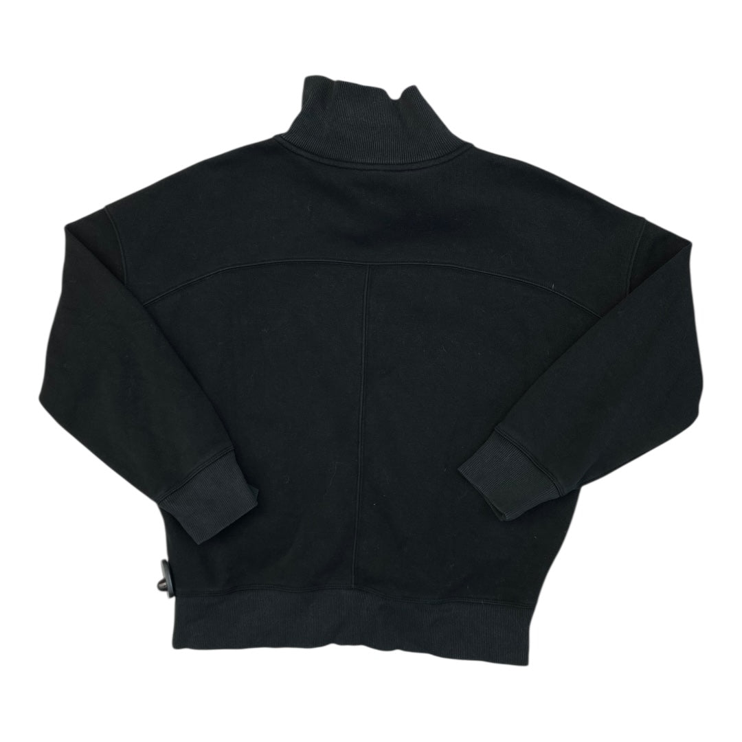 Athletic Sweatshirt Collar By Athleta In Black, Size:S