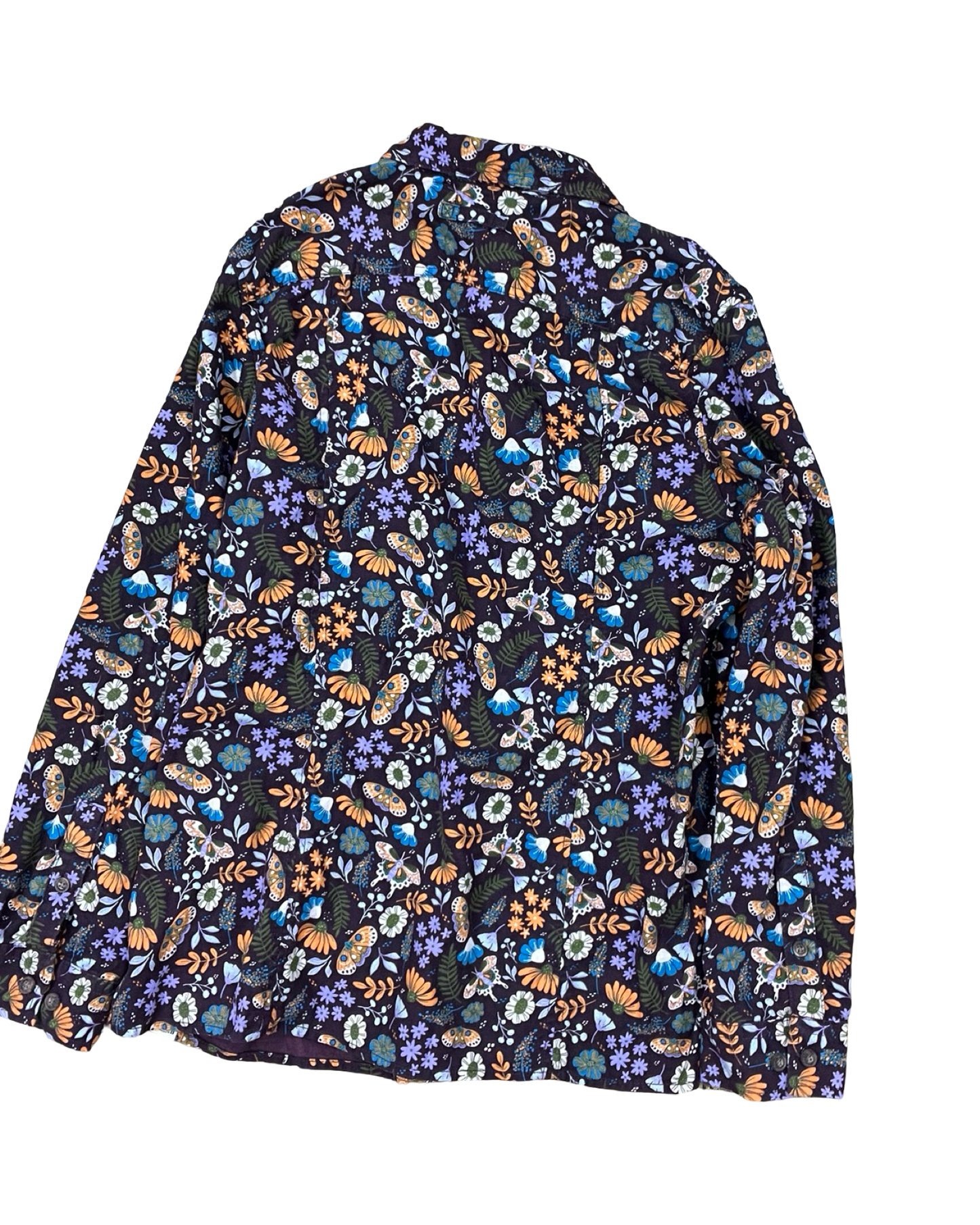 Blouse Ls By Duluth Trading In Purple, Size:L