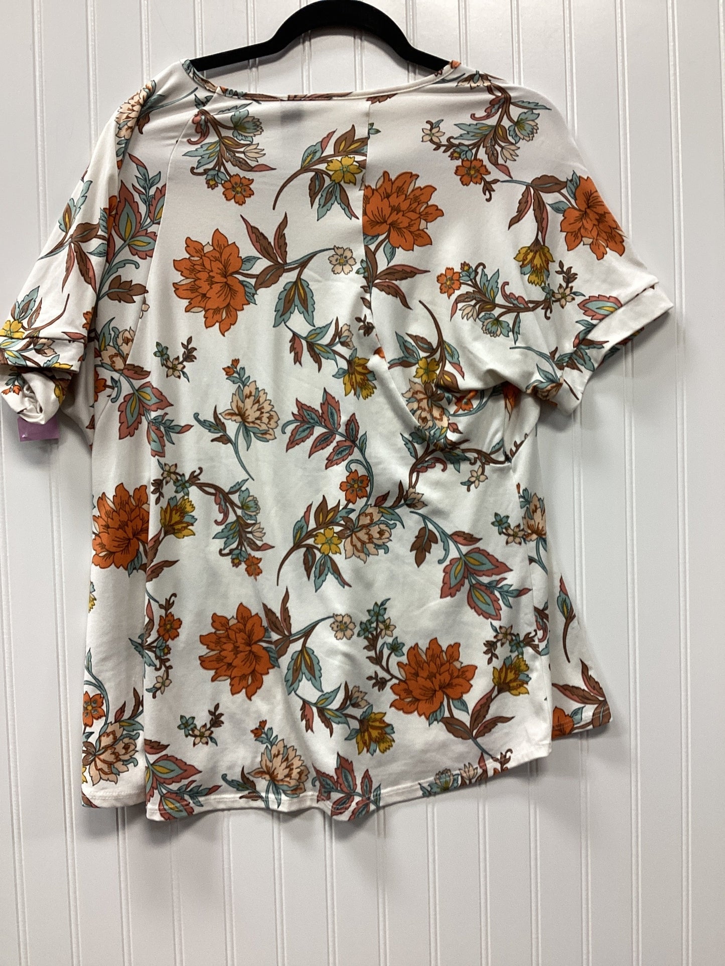 Top Sleeveless By Agnes & Dora In Floral Print, Size:M