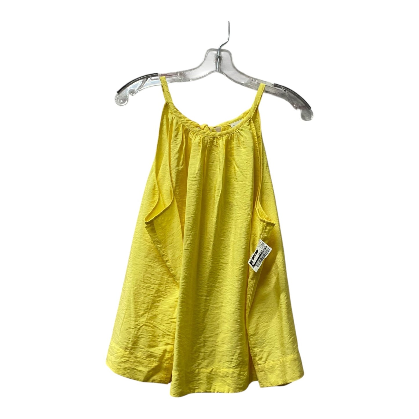Top Sleeveless By A New Day In Yellow, Size:1X