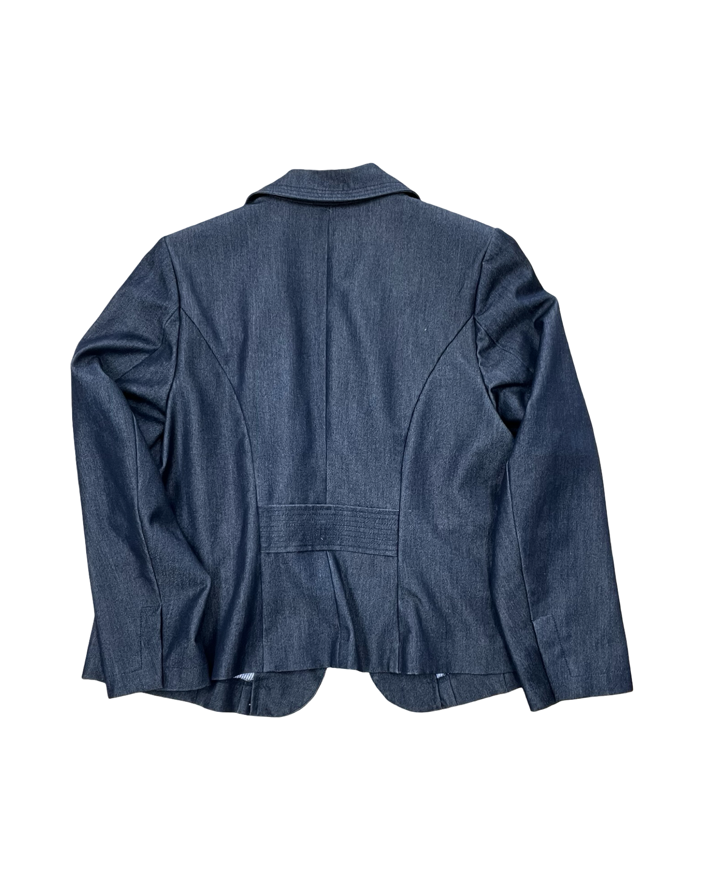 Blazer By Lane Bryant In Blue Denim, Size:Xl