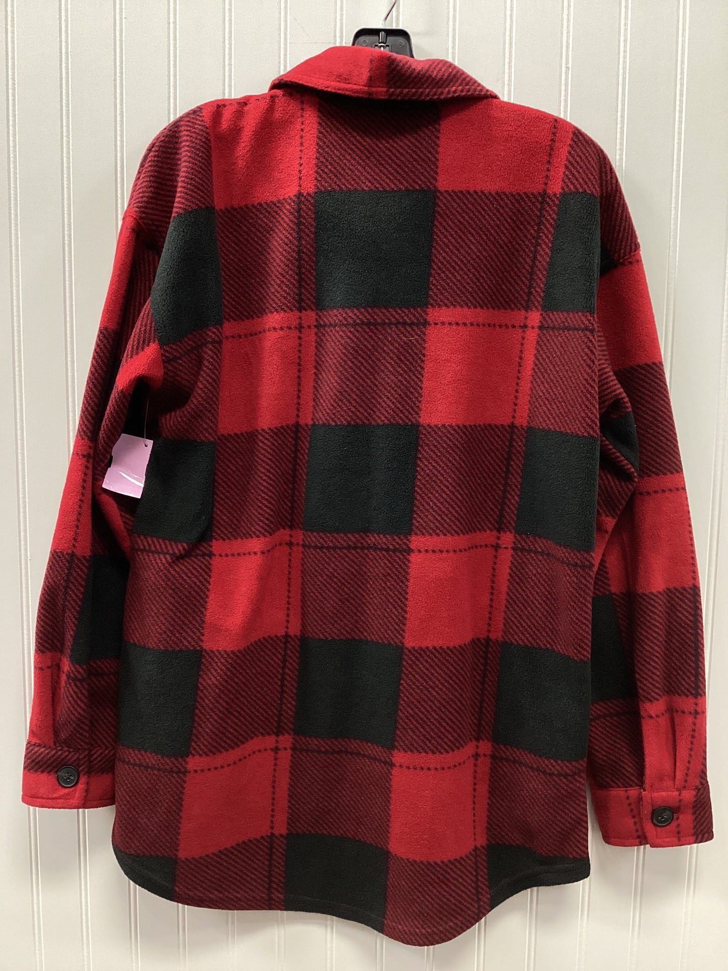 Jacket Shirt By Maurices In Red, Size:Xs