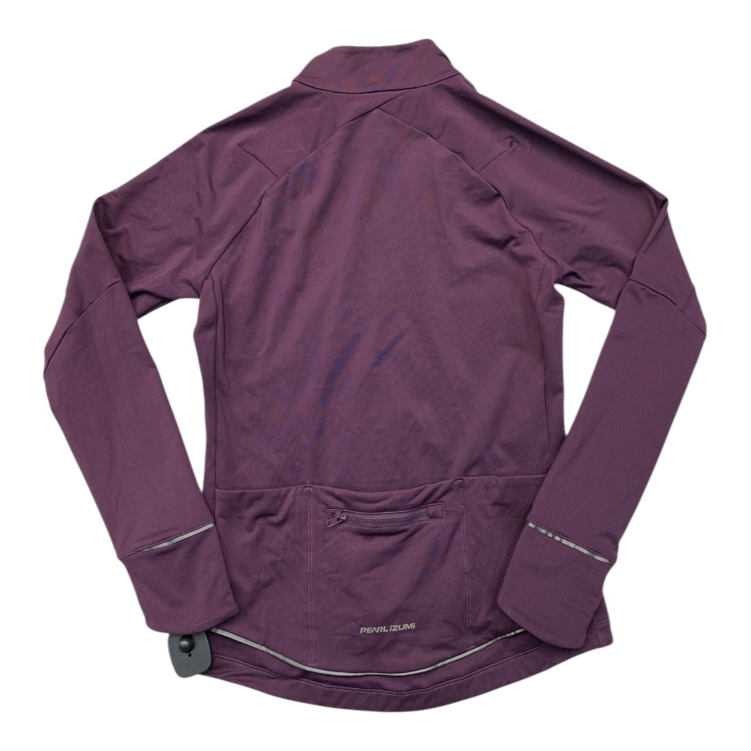 Athletic Jacket By Pearl Izumi In Purple, Size:M