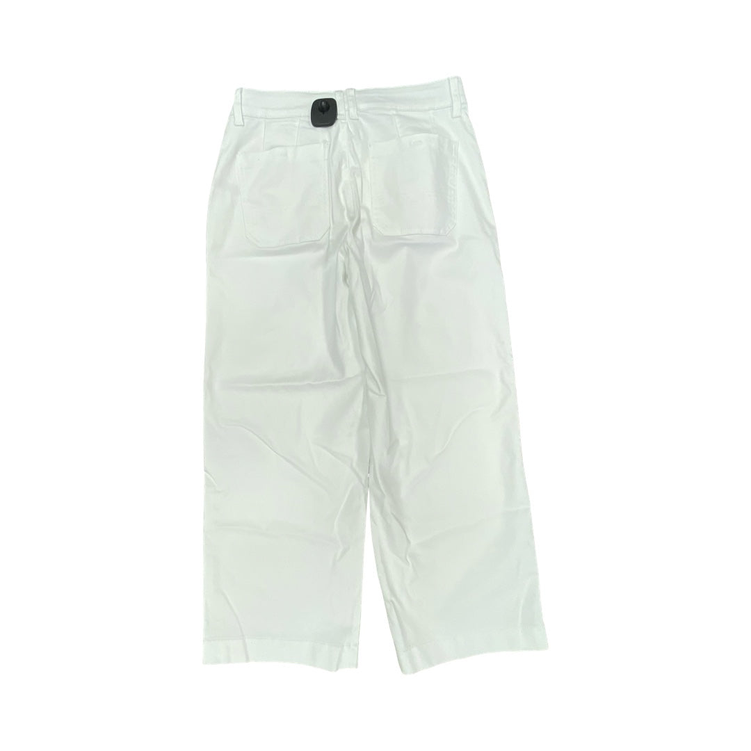 Jeans Straight By Democracy In White Denim, Size:4