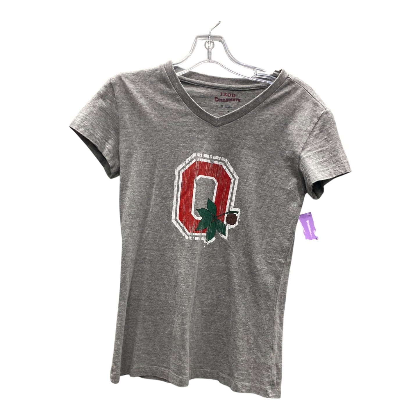 Athletic Top Ss By Izod In Grey, Size:M