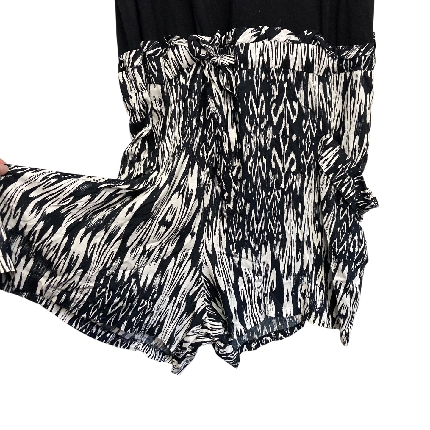 Romper By Torrid In Black & Tan, Size:4X