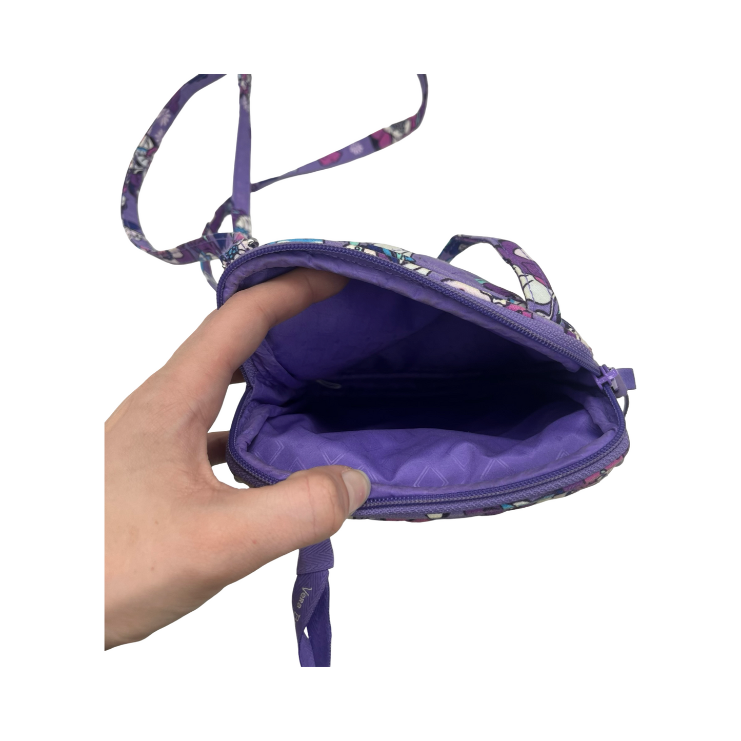 Crossbody By Vera Bradley In Purple, Size:Small