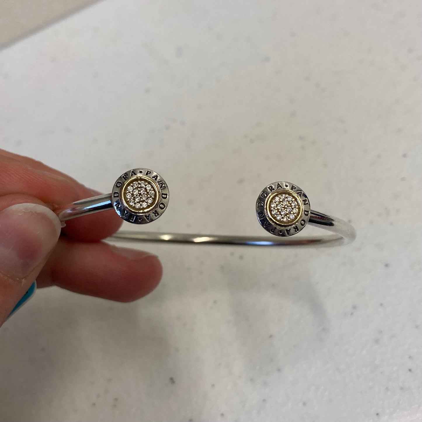 Bracelet Cuff By Pandora In Silver