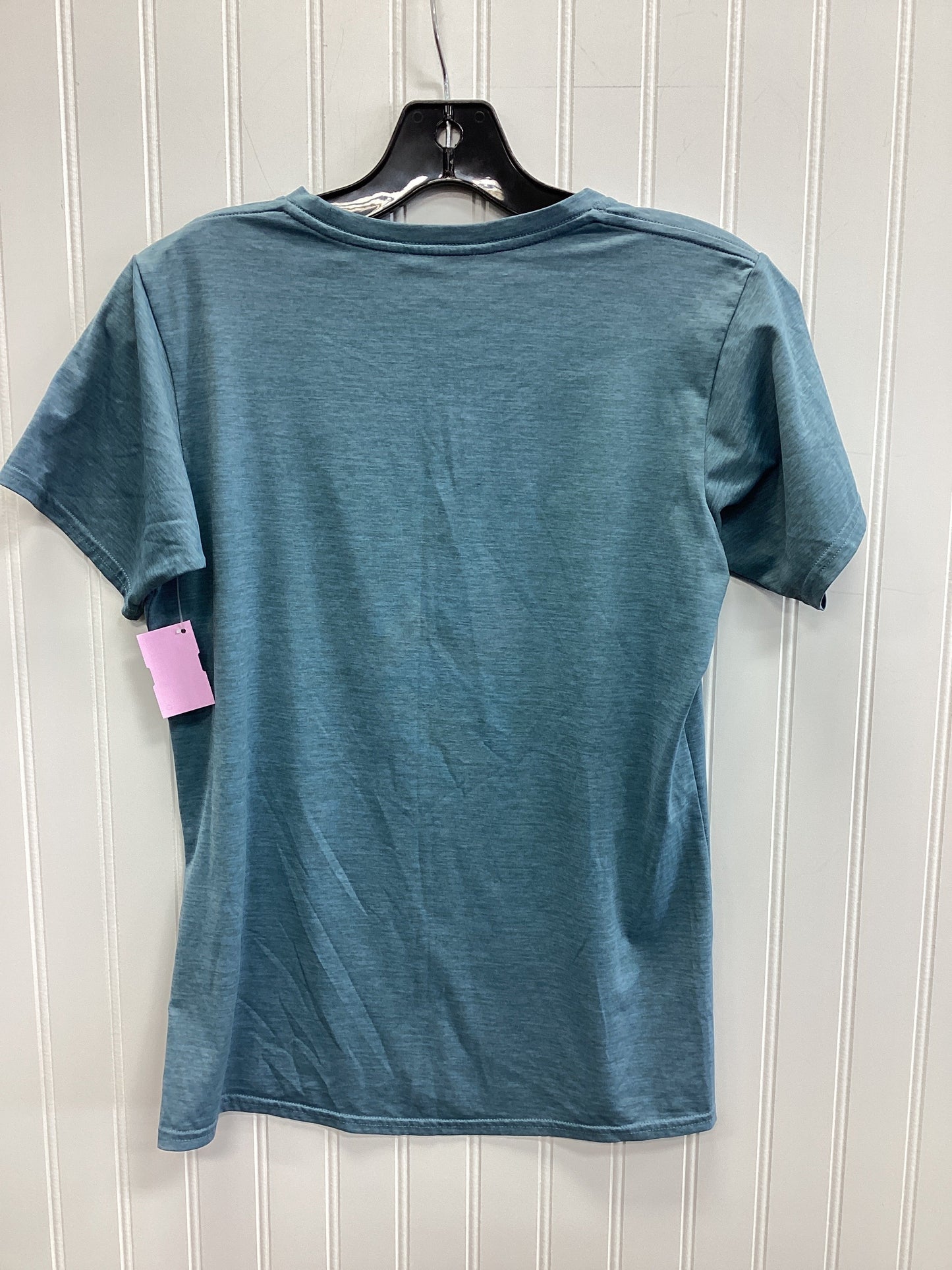 Athletic Top Ss By Patagonia In Teal, Size:S