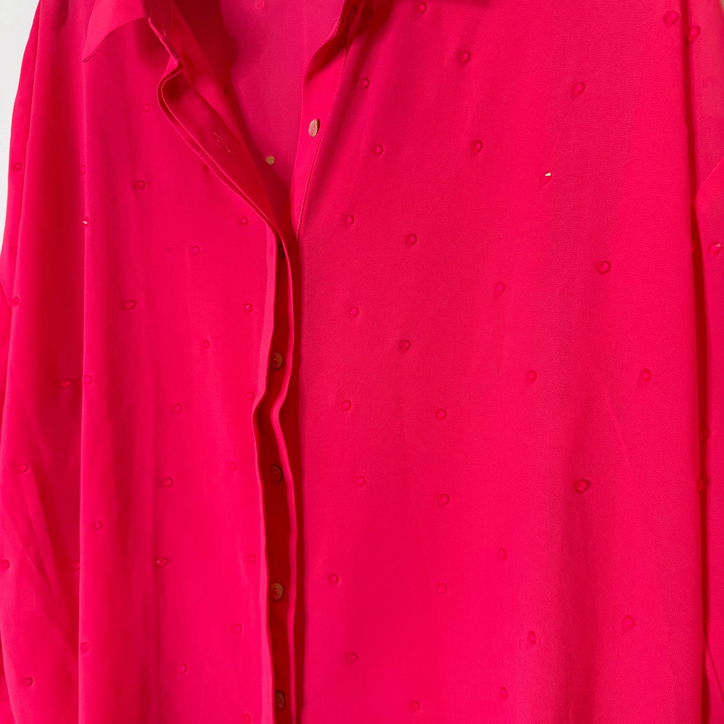 Top Long Sleeve By Lumiere In Pink, Size: M