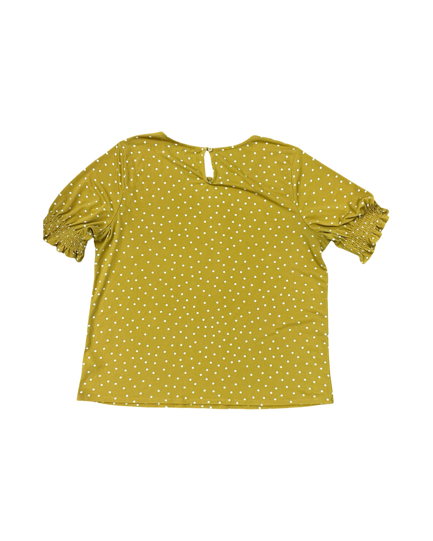 Top Ss By Adrianna Papell In Yellow, Size:L