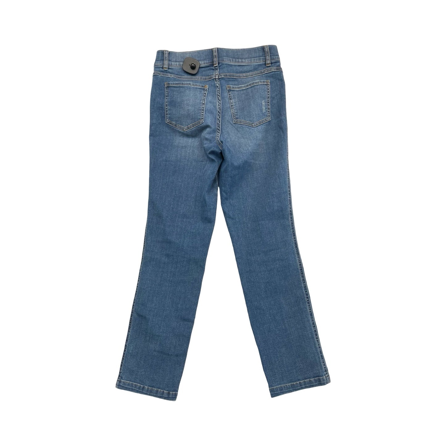 Jeans Straight By Spanx In Blue Denim, Size:S