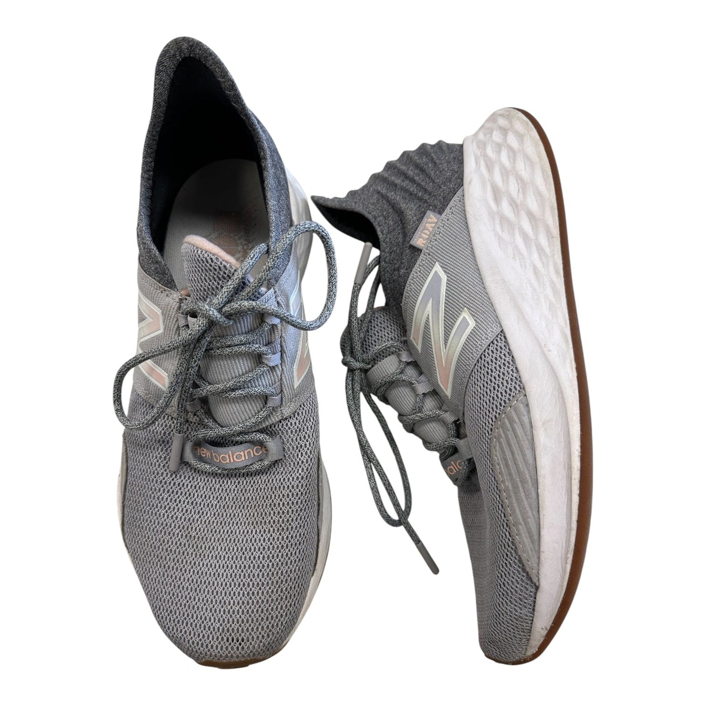 Shoes Athletic By New Balance In Grey, Size:9.5