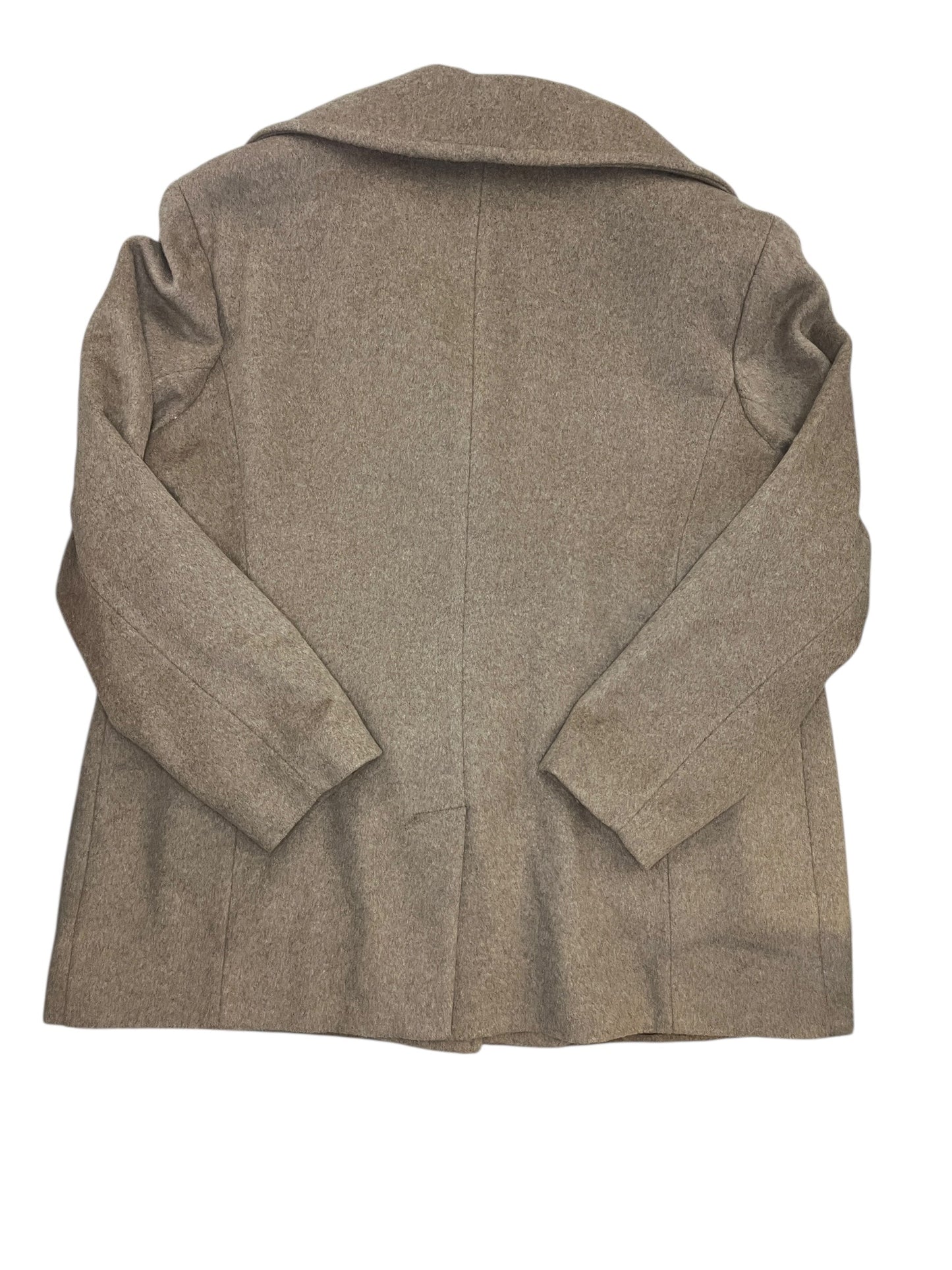 Coat Trench Coat By Calvin Klein In Brown, Size:2X