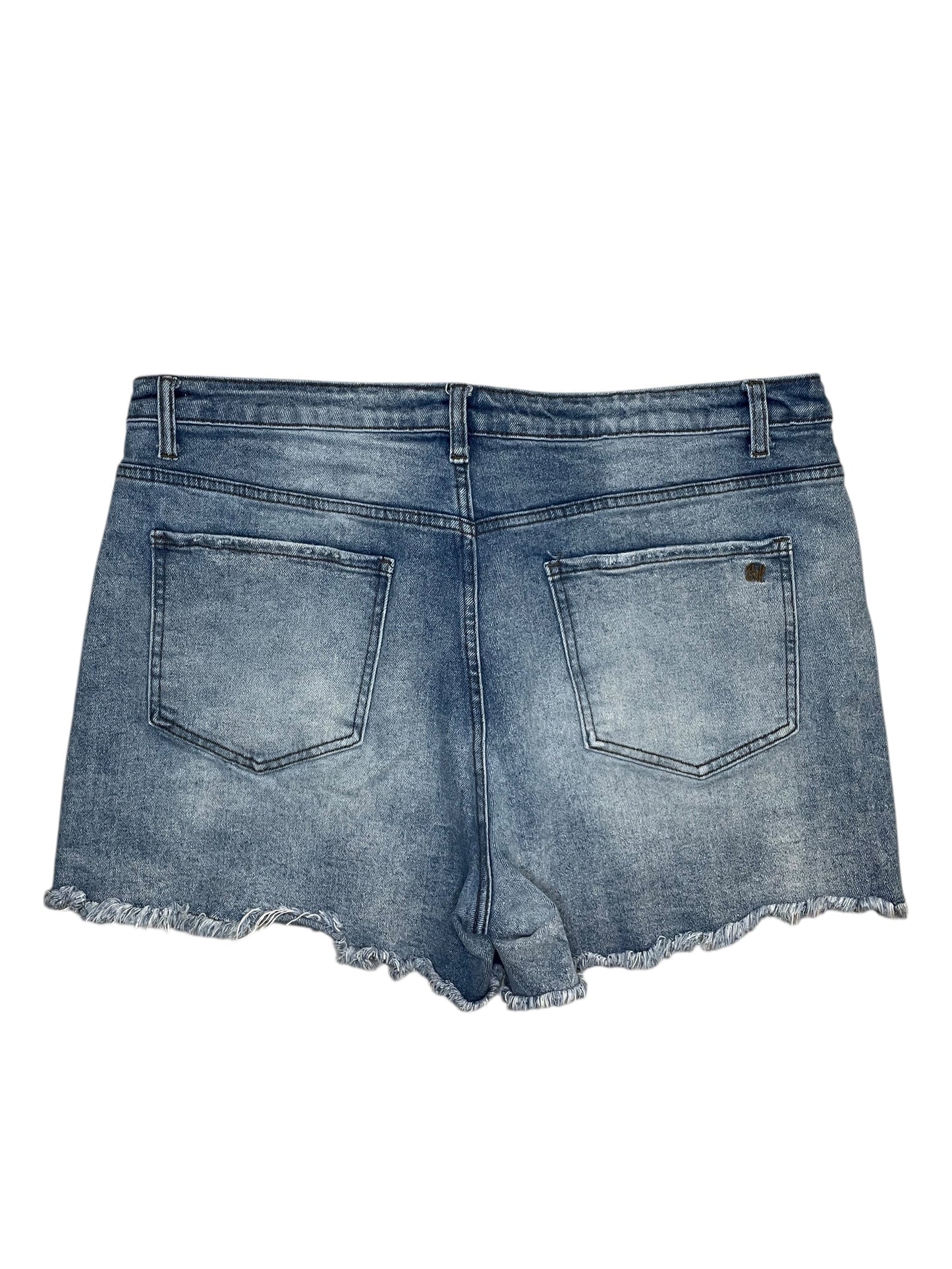 Shorts By Grace & Lace In Blue Denim, Size:Xl