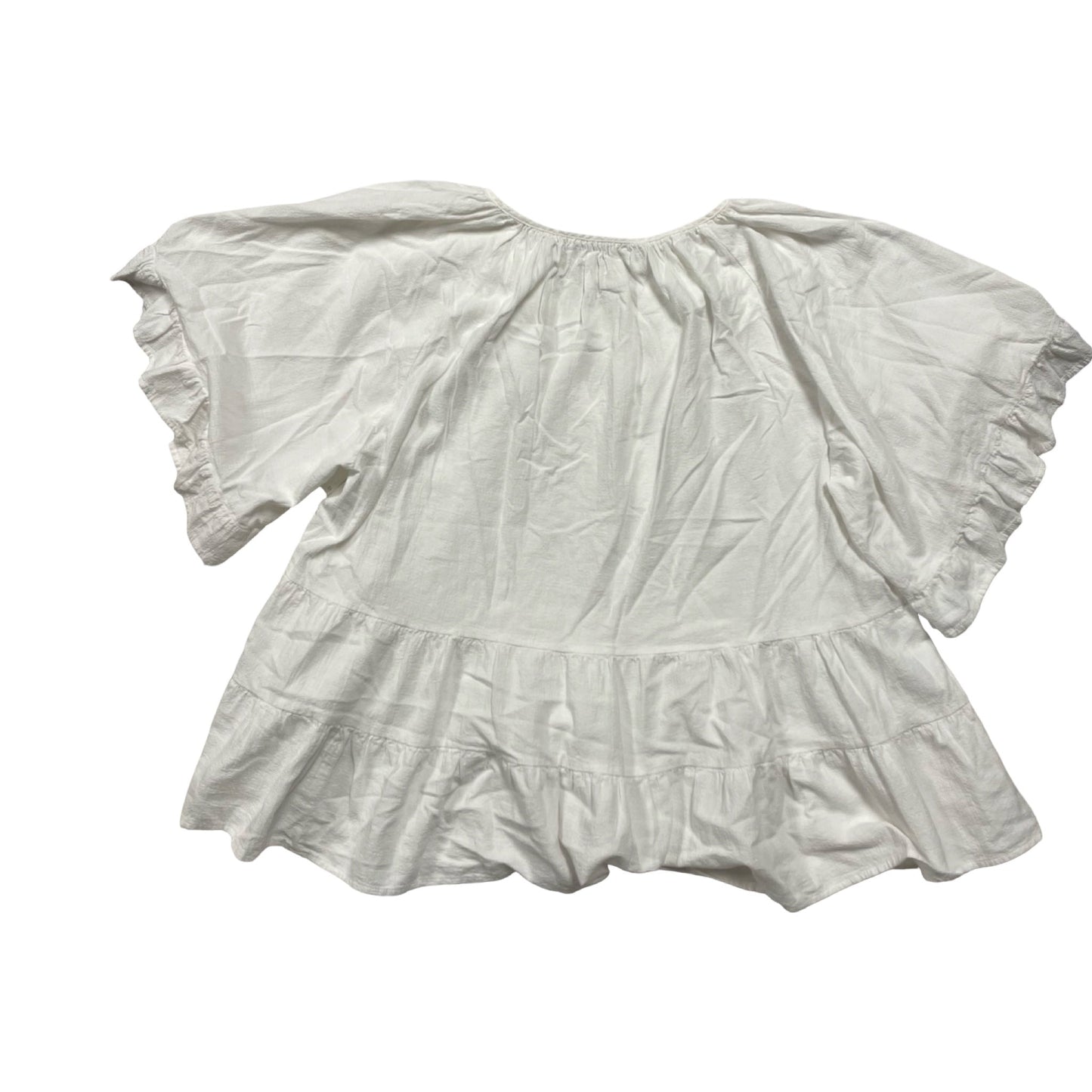 Top Ss By Anthropologie In White, Size:M
