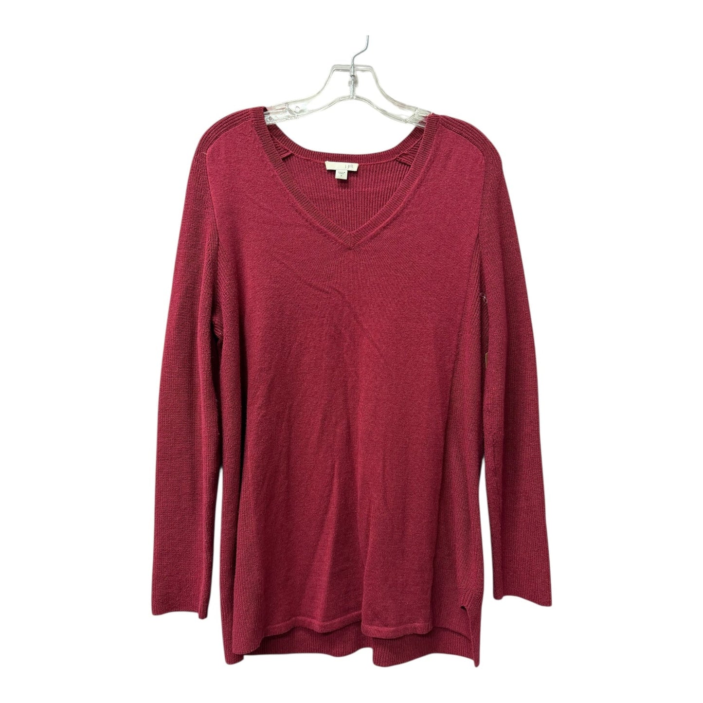 Sweater By J. Jill In Red, Size:M
