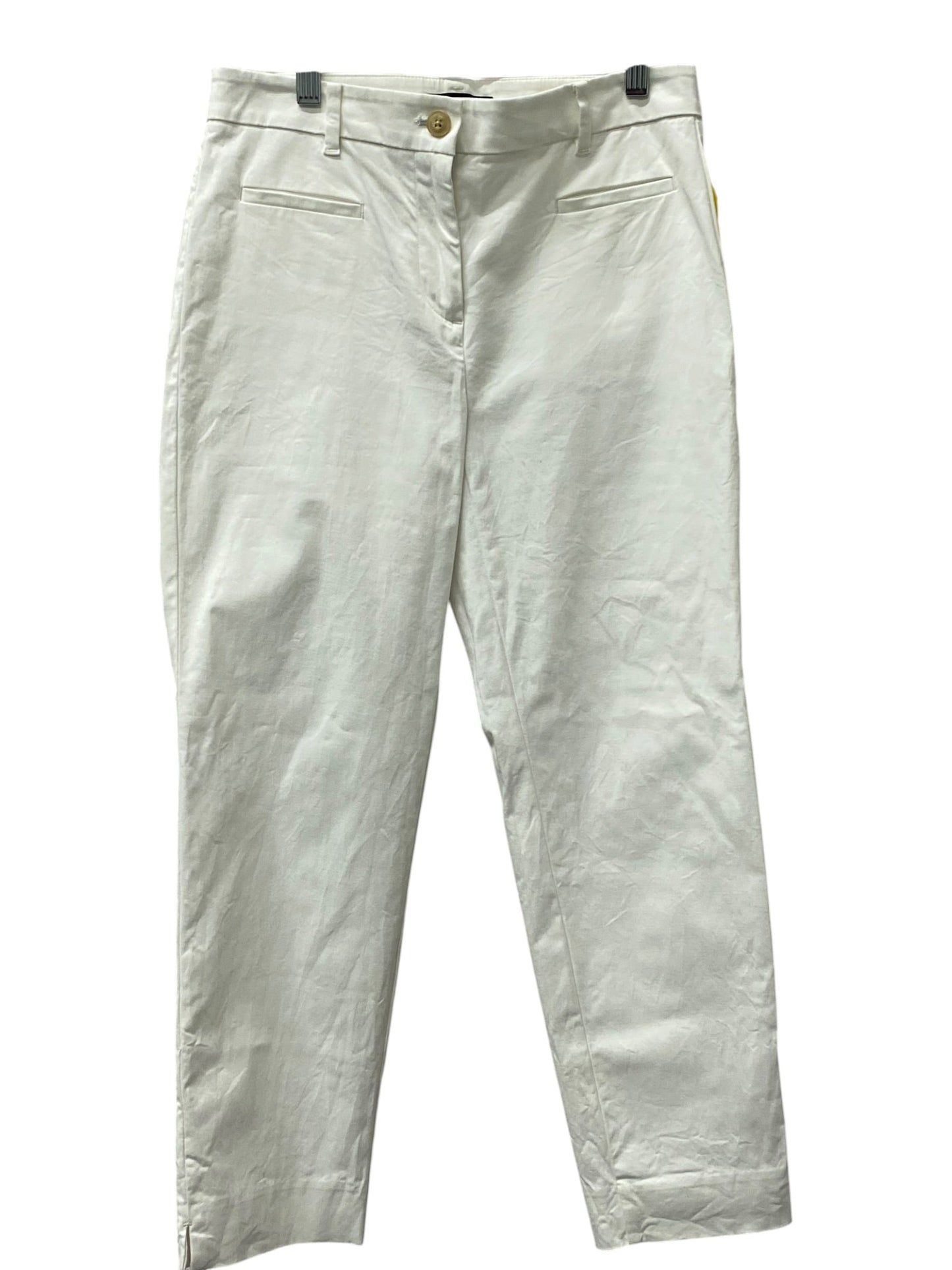 Jeans Boot Cut By Ann Taylor In White, Size:2