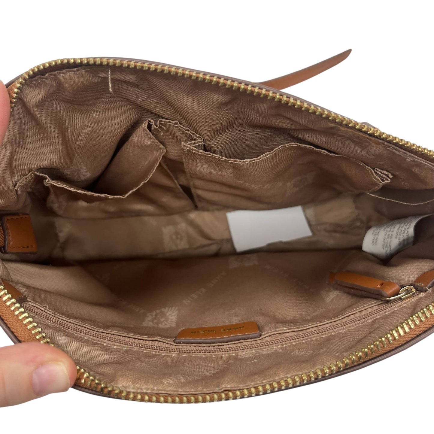 Crossbody By Anne Klein In Brown, Size:Medium