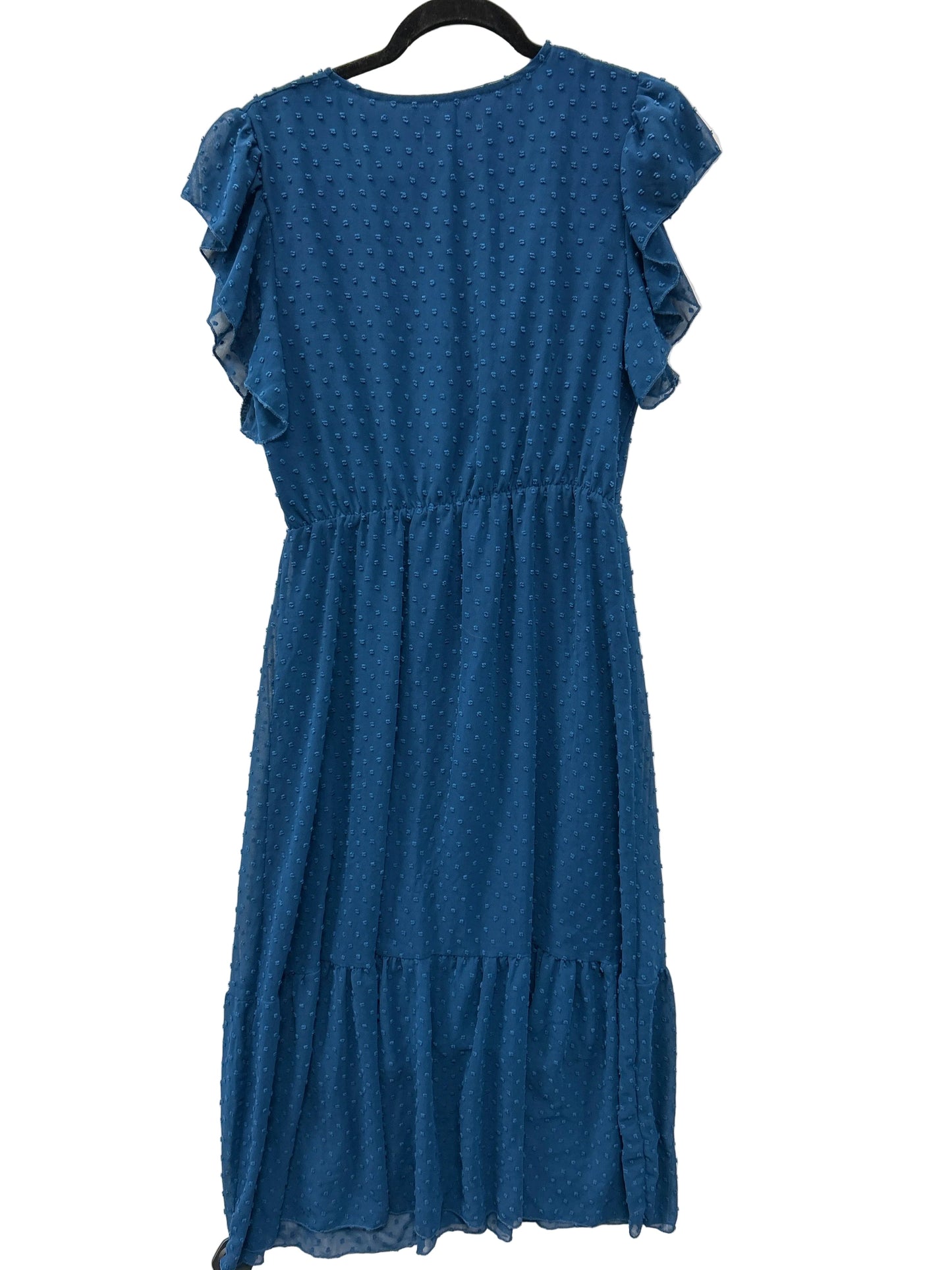 Dress Casual Maxi By Angashion In Blue, Size:Mp
