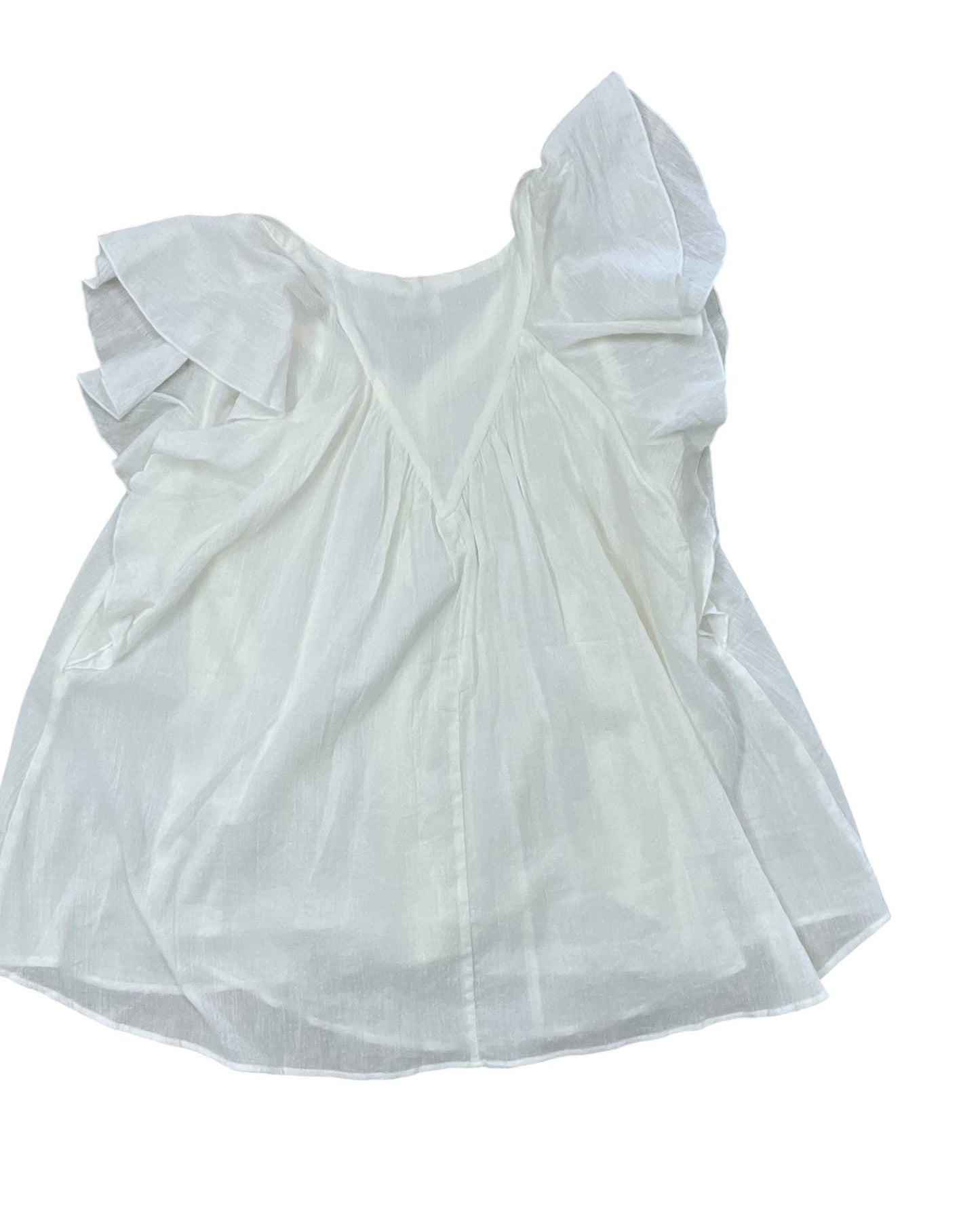 Top Ss By Maurices In Cream, Size:Xs
