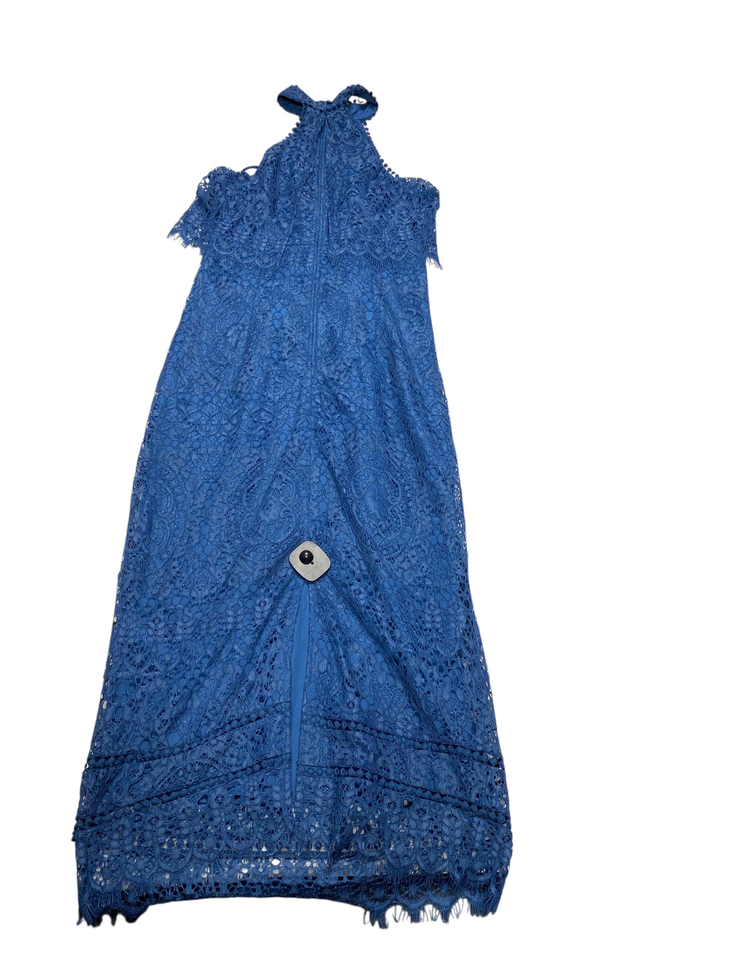 Mat Dress By Asos In Blue, Size:6