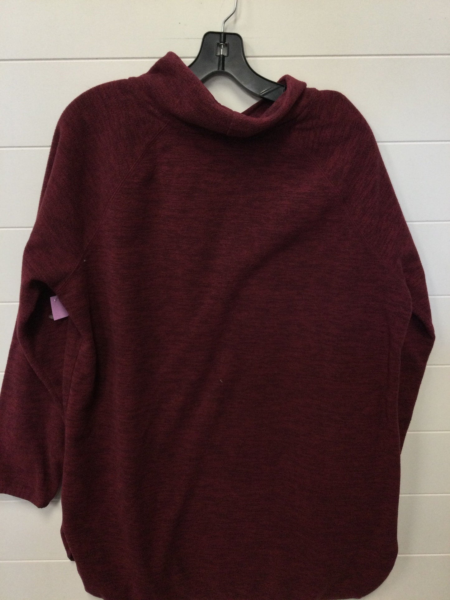Athletic Fleece By Tek Gear In Maroon, Size:Xl