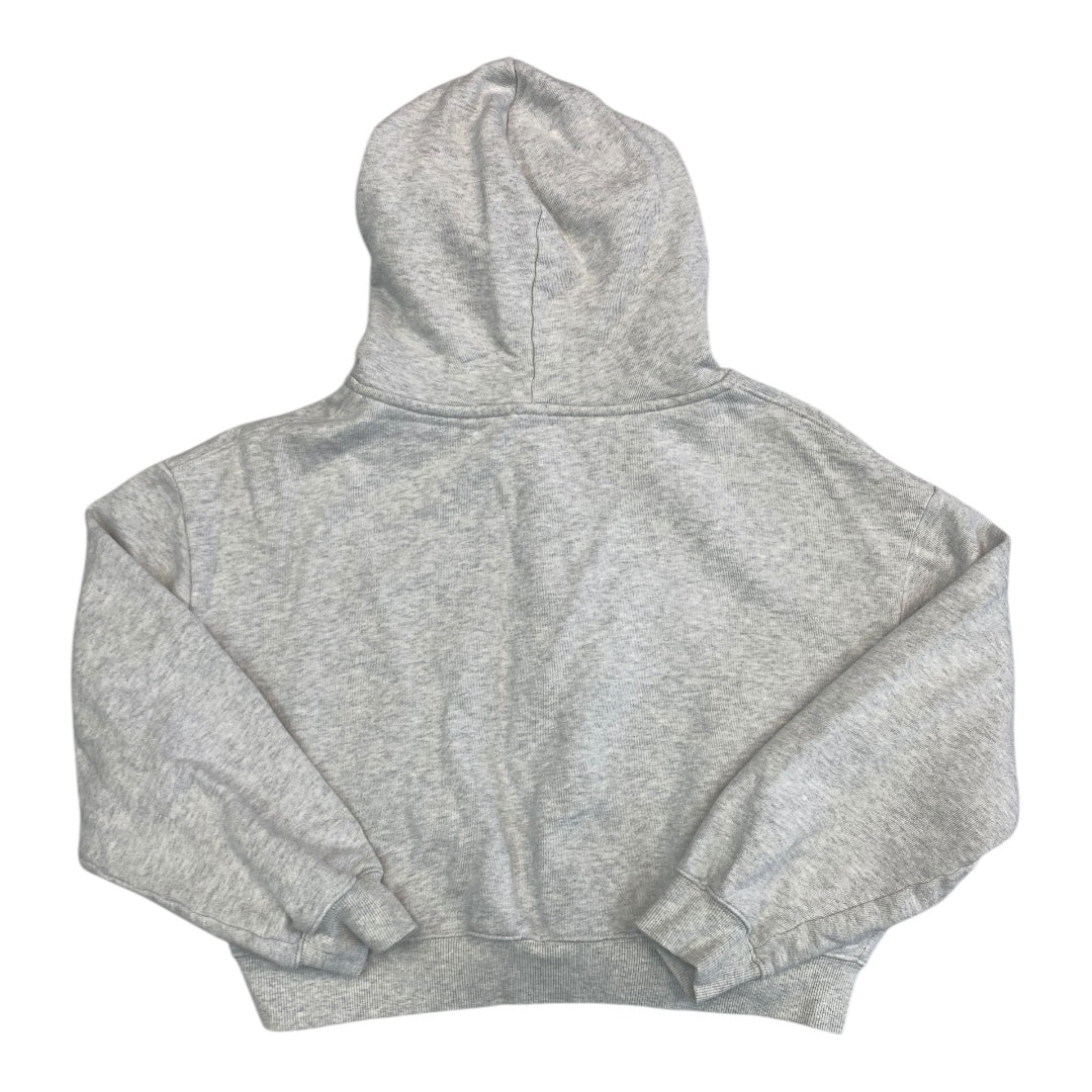 Athletic Sweatshirt Hoodie By Fabletics In Grey, Size:M
