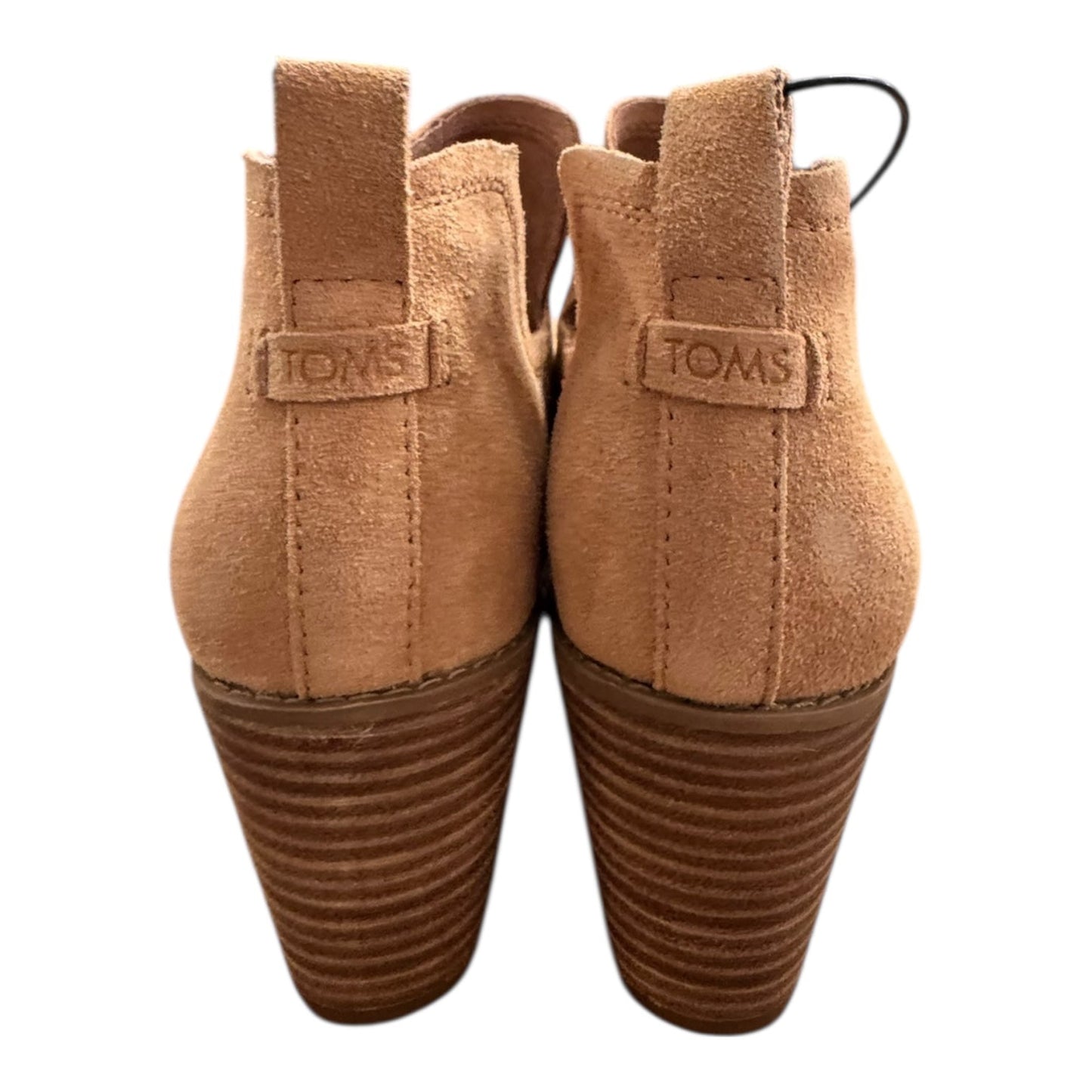 Boots Ankle Heels By Toms In Tan, Size:9