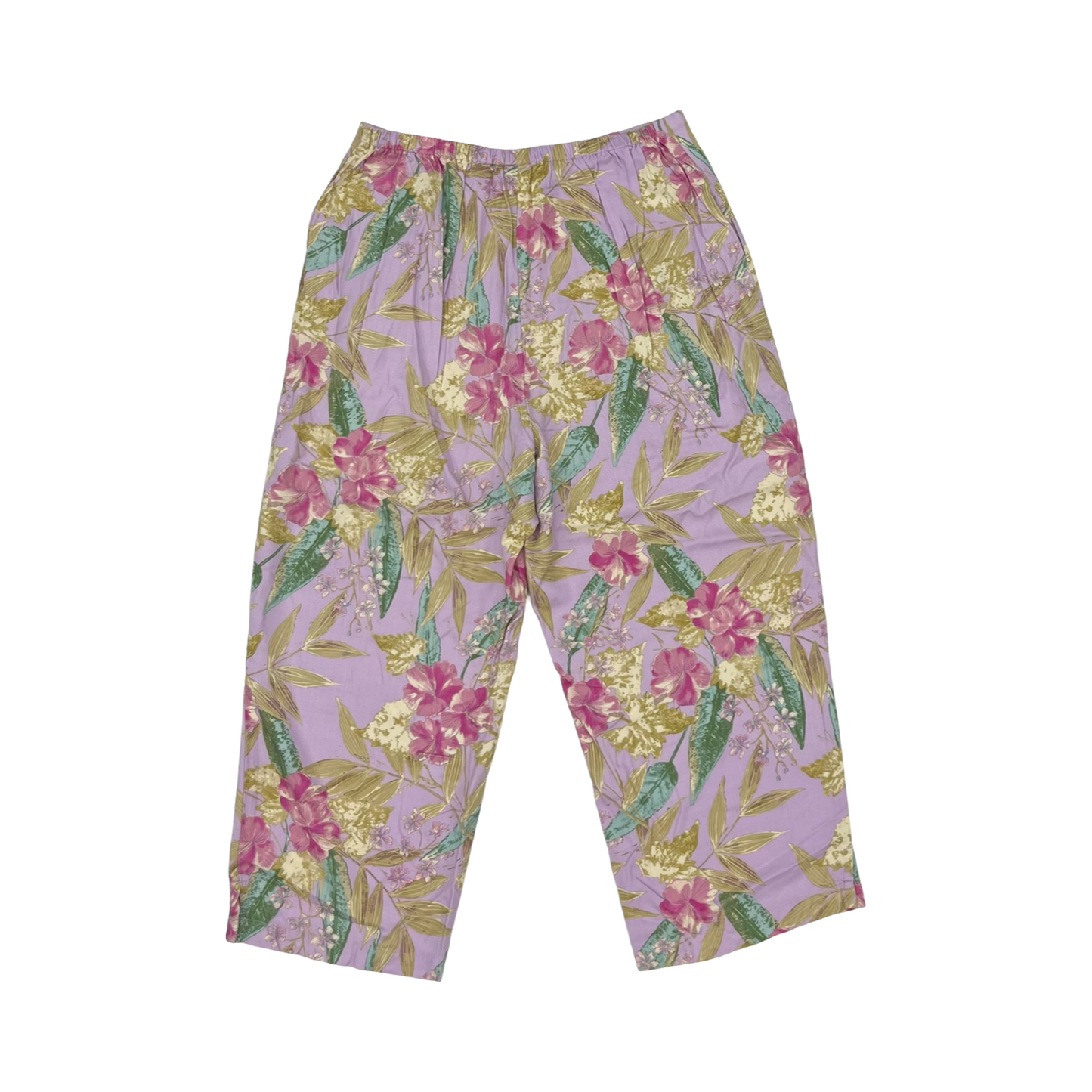 Pants Wide Leg By Cmf In Floral Print, Size:L
